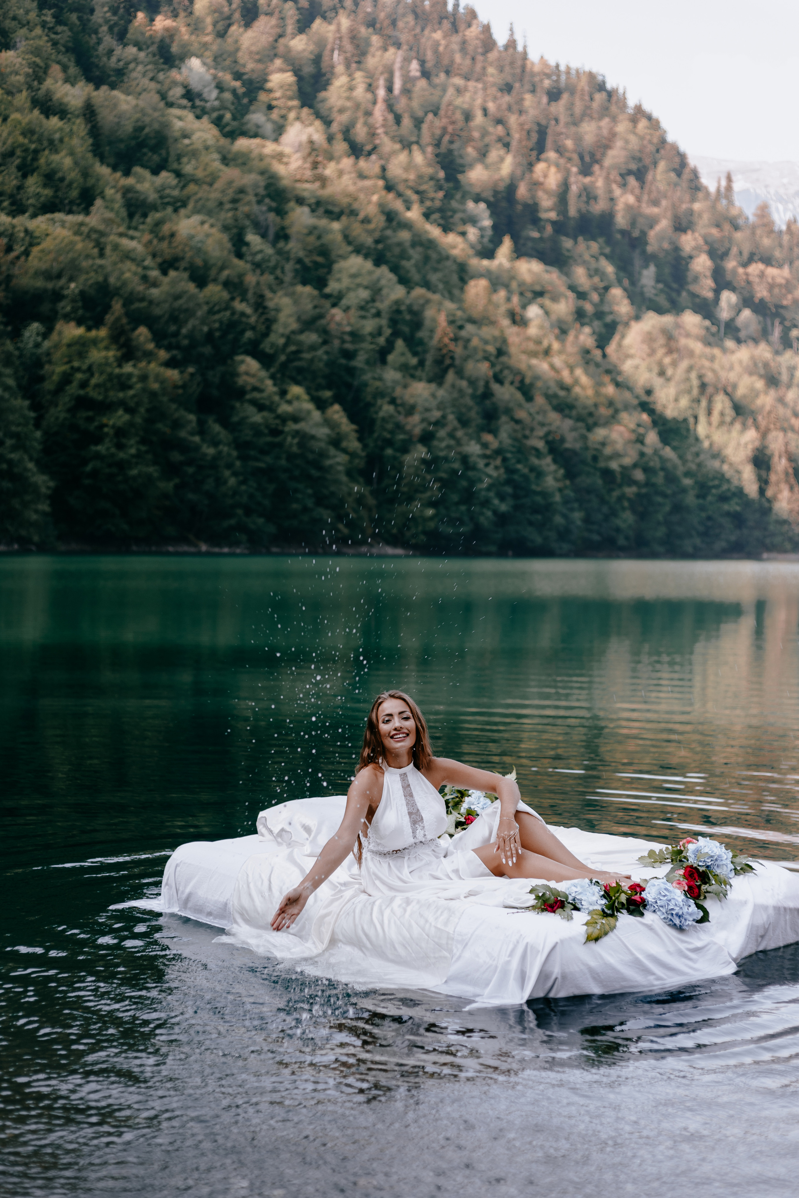 Утро на озере. Фотограф Виктория Славнова