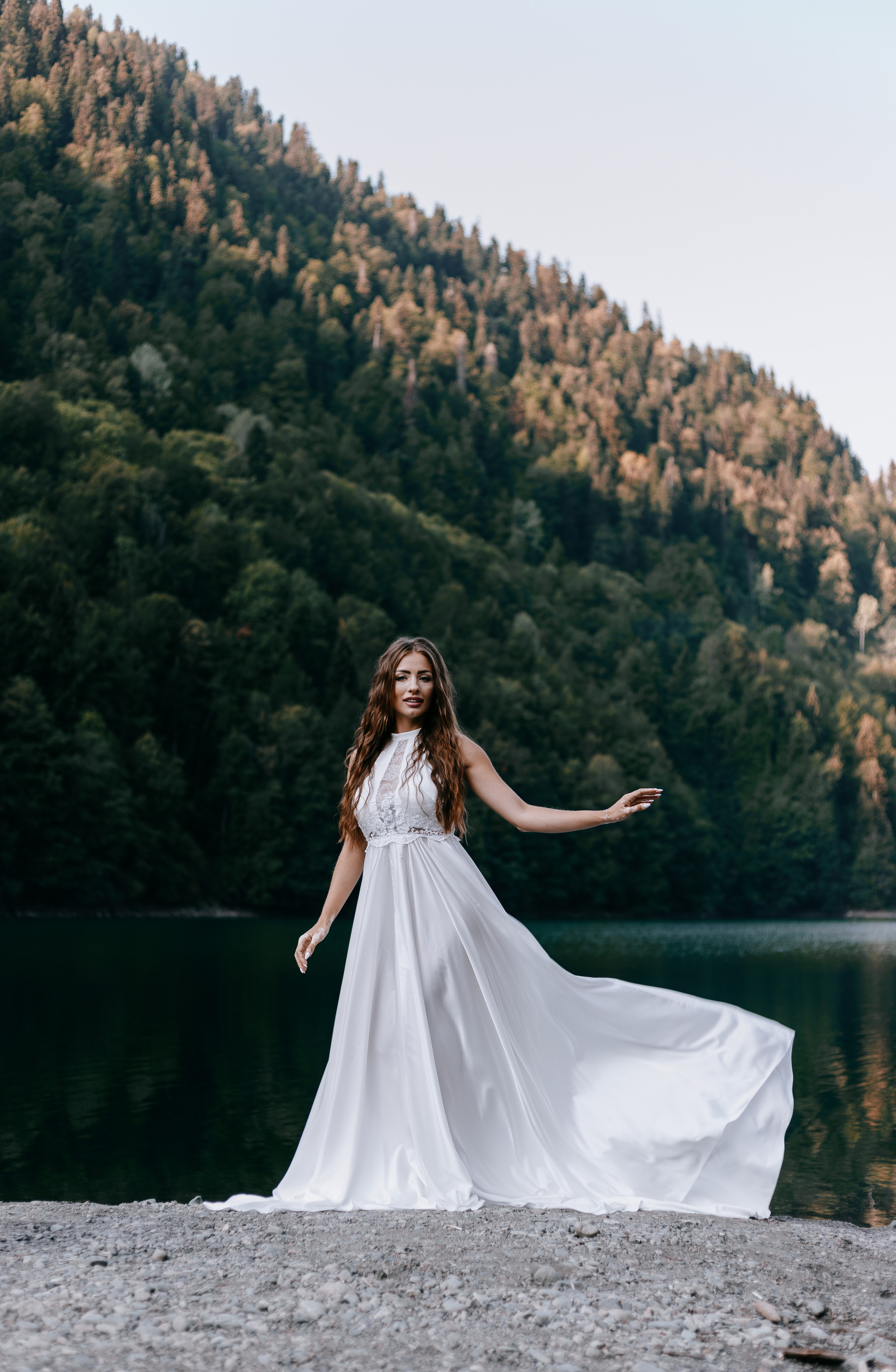 Утро на озере. Фотограф Виктория Славнова