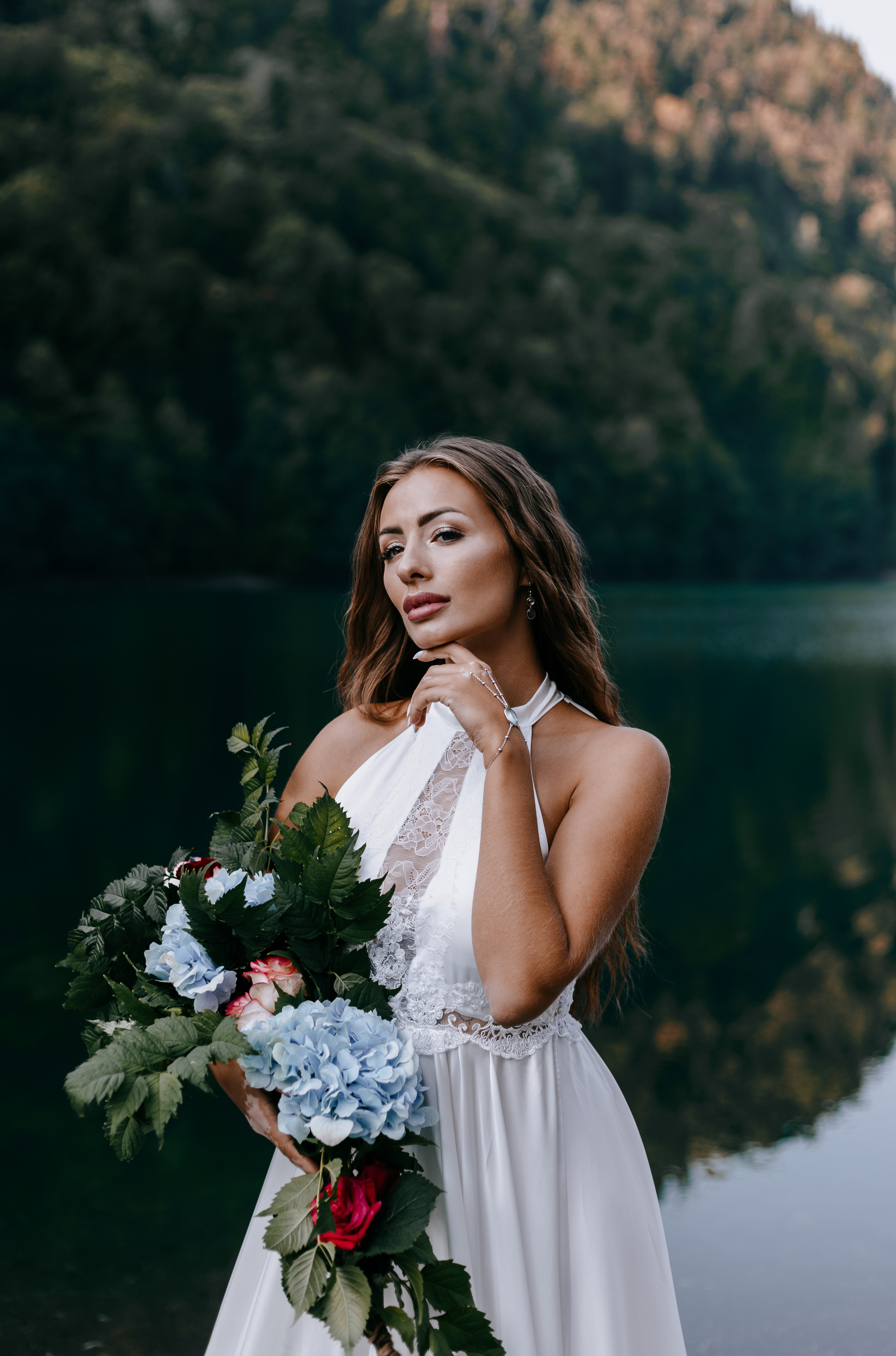 Утро на озере. Фотограф Виктория Славнова