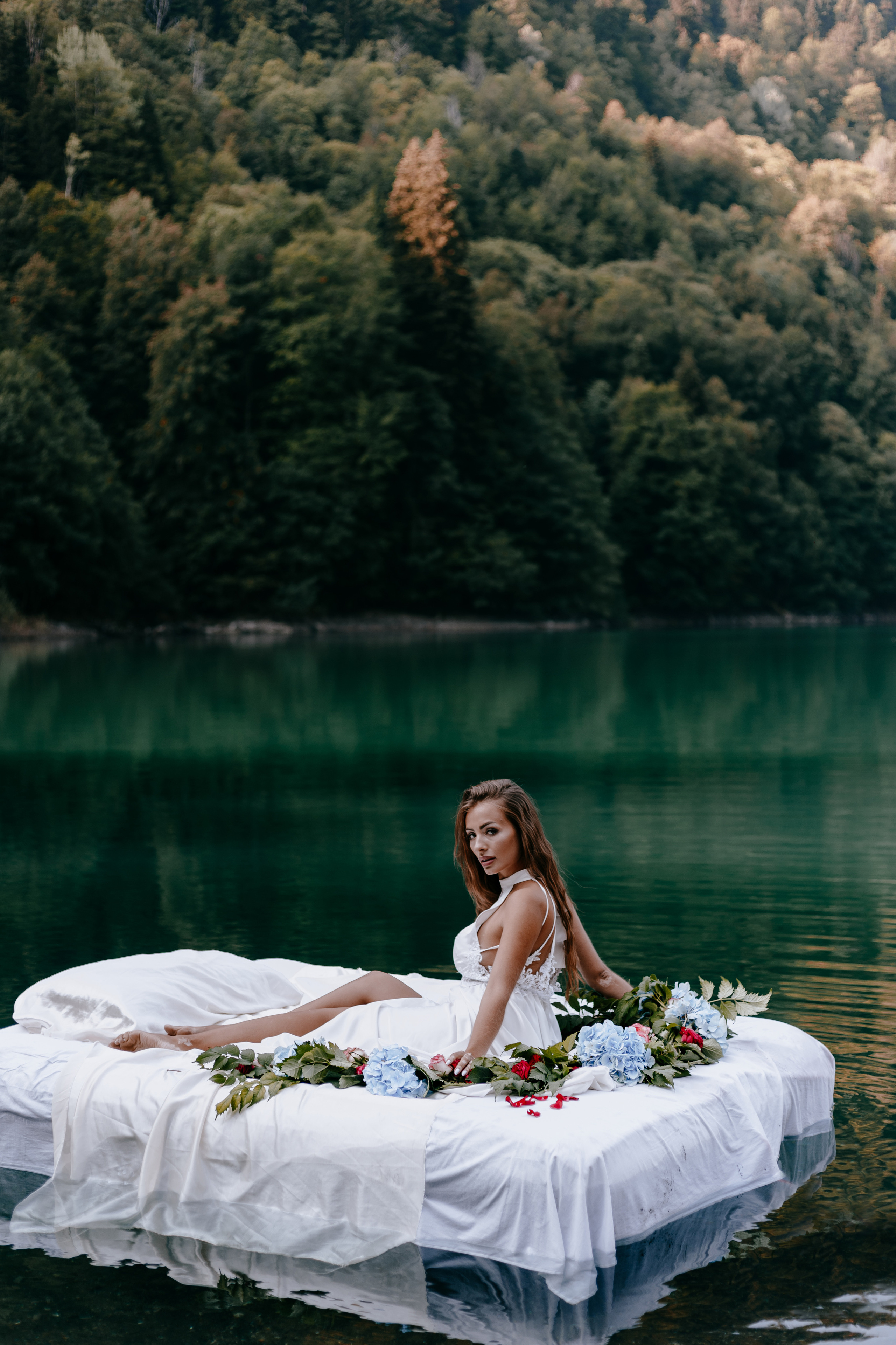 Утро на озере. Фотограф Виктория Славнова