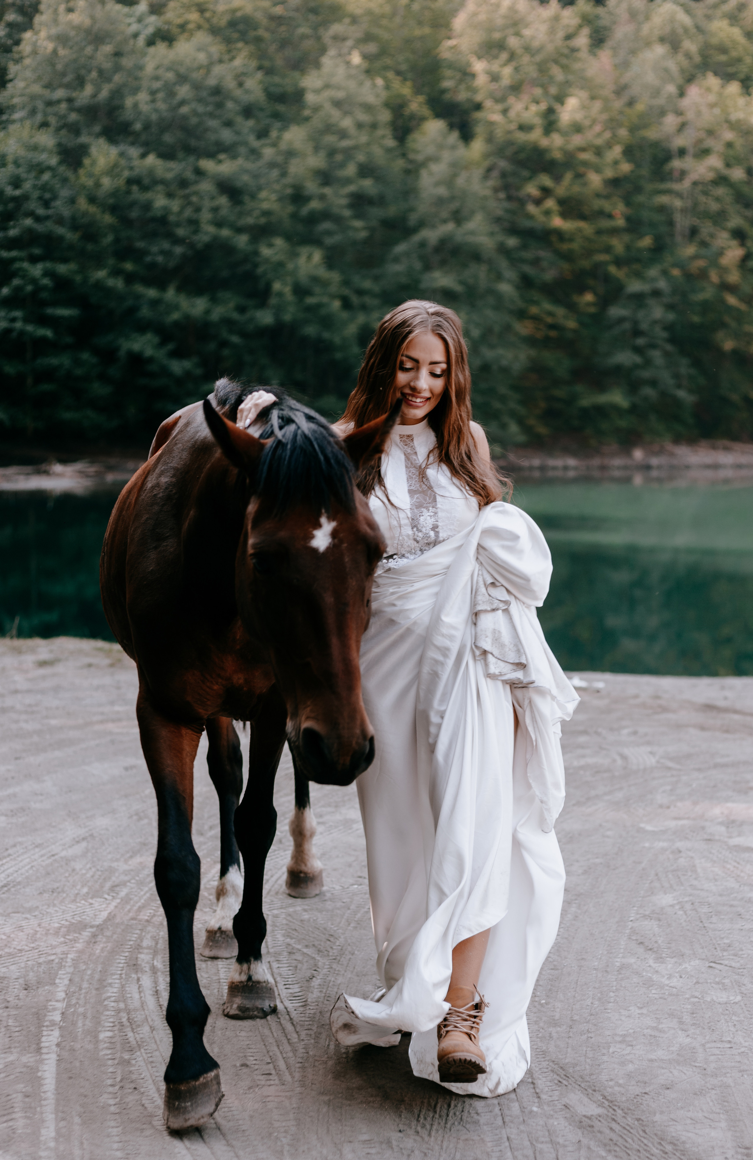 Утро на озере. Фотограф Виктория Славнова