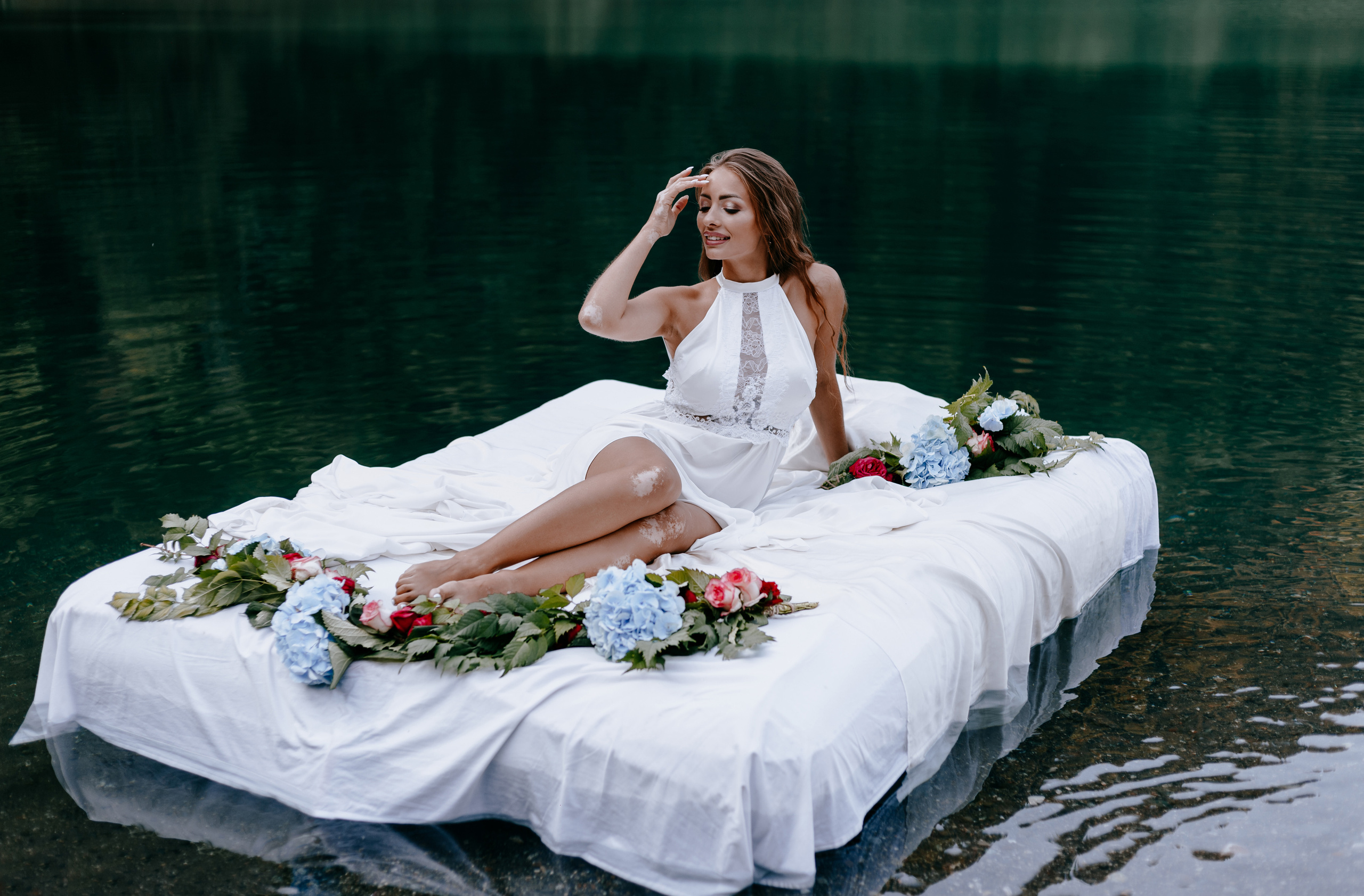 Утро на озере. Фотограф Виктория Славнова