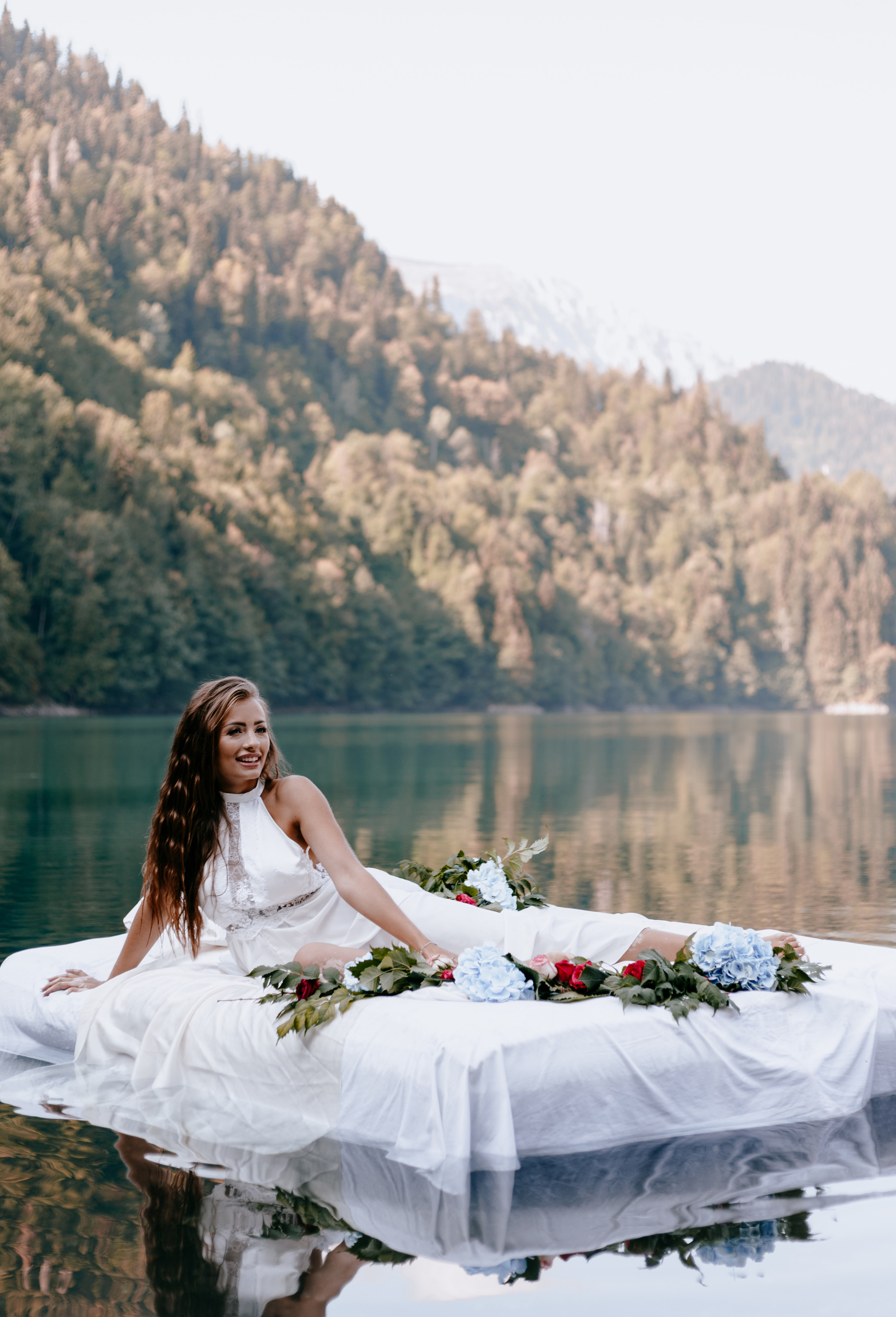 Утро на озере. Фотограф Виктория Славнова