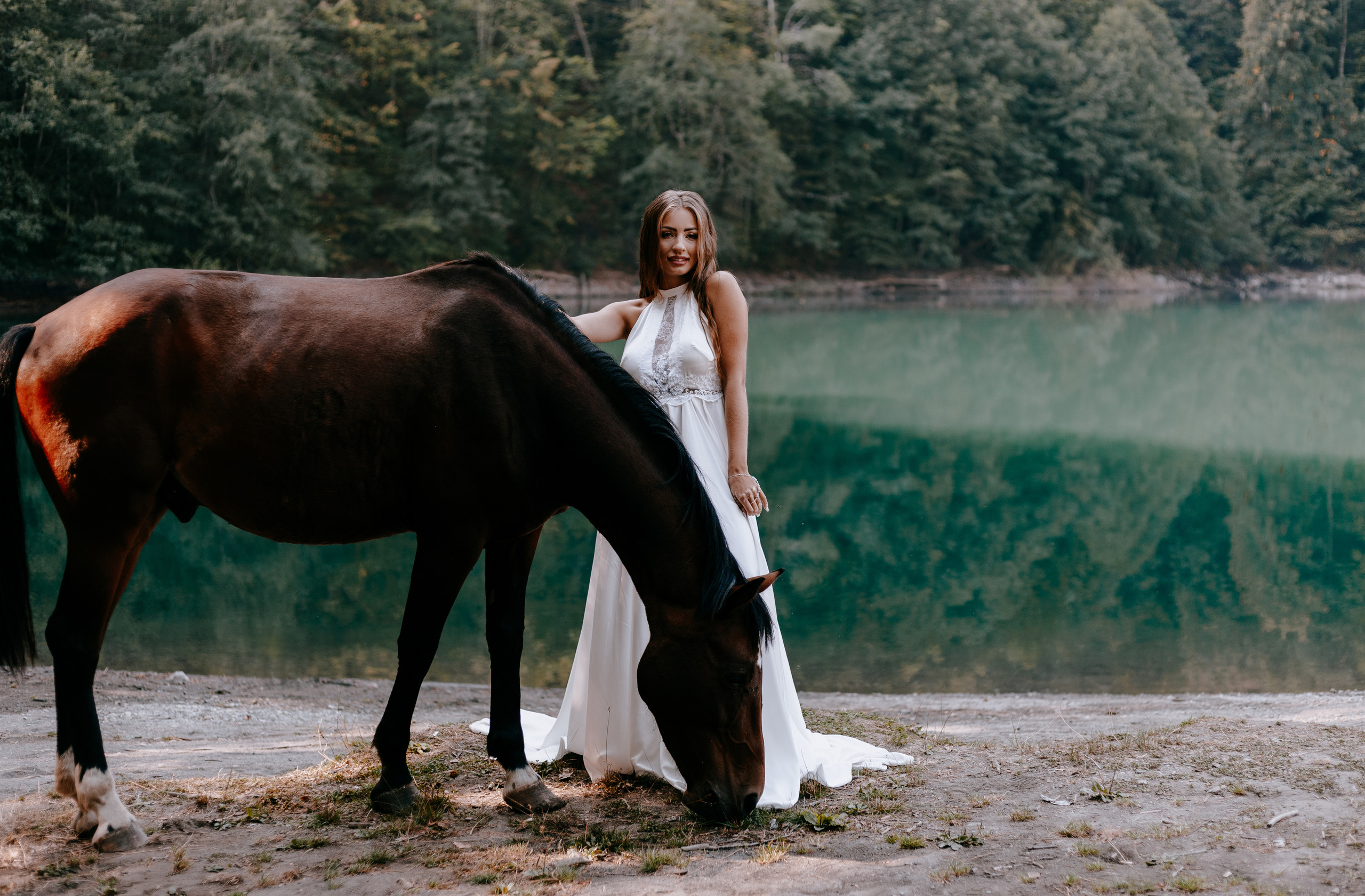 Утро на озере. Фотограф Виктория Славнова