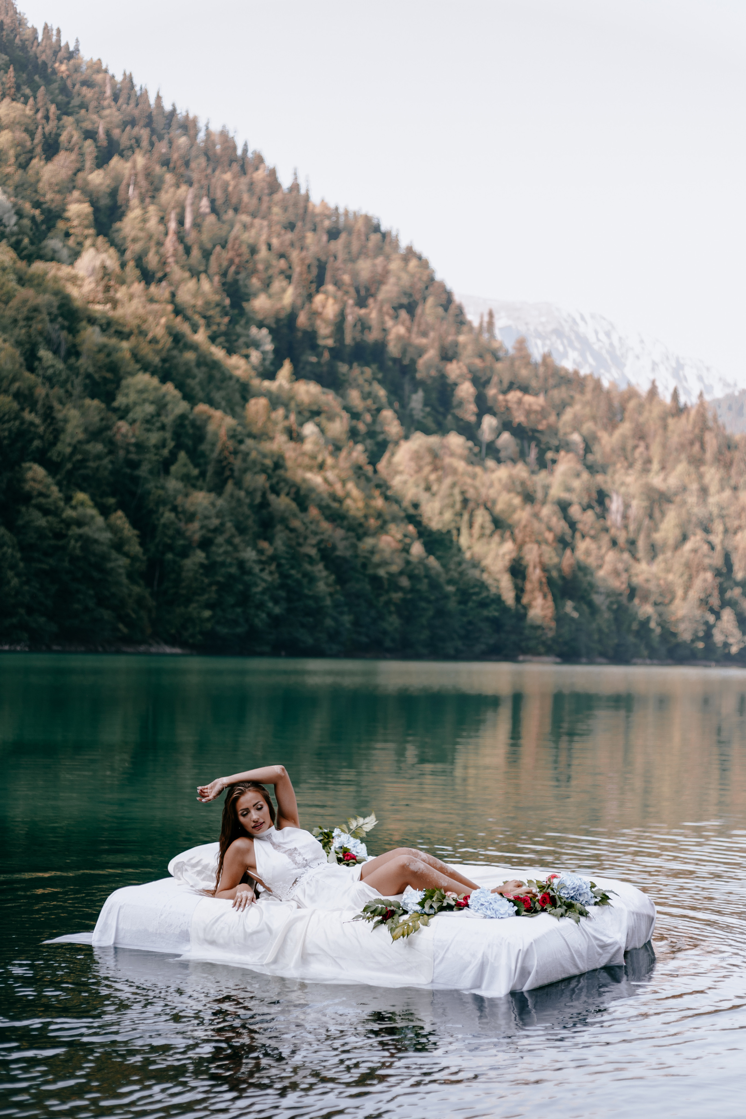 Утро на озере. Фотограф Виктория Славнова