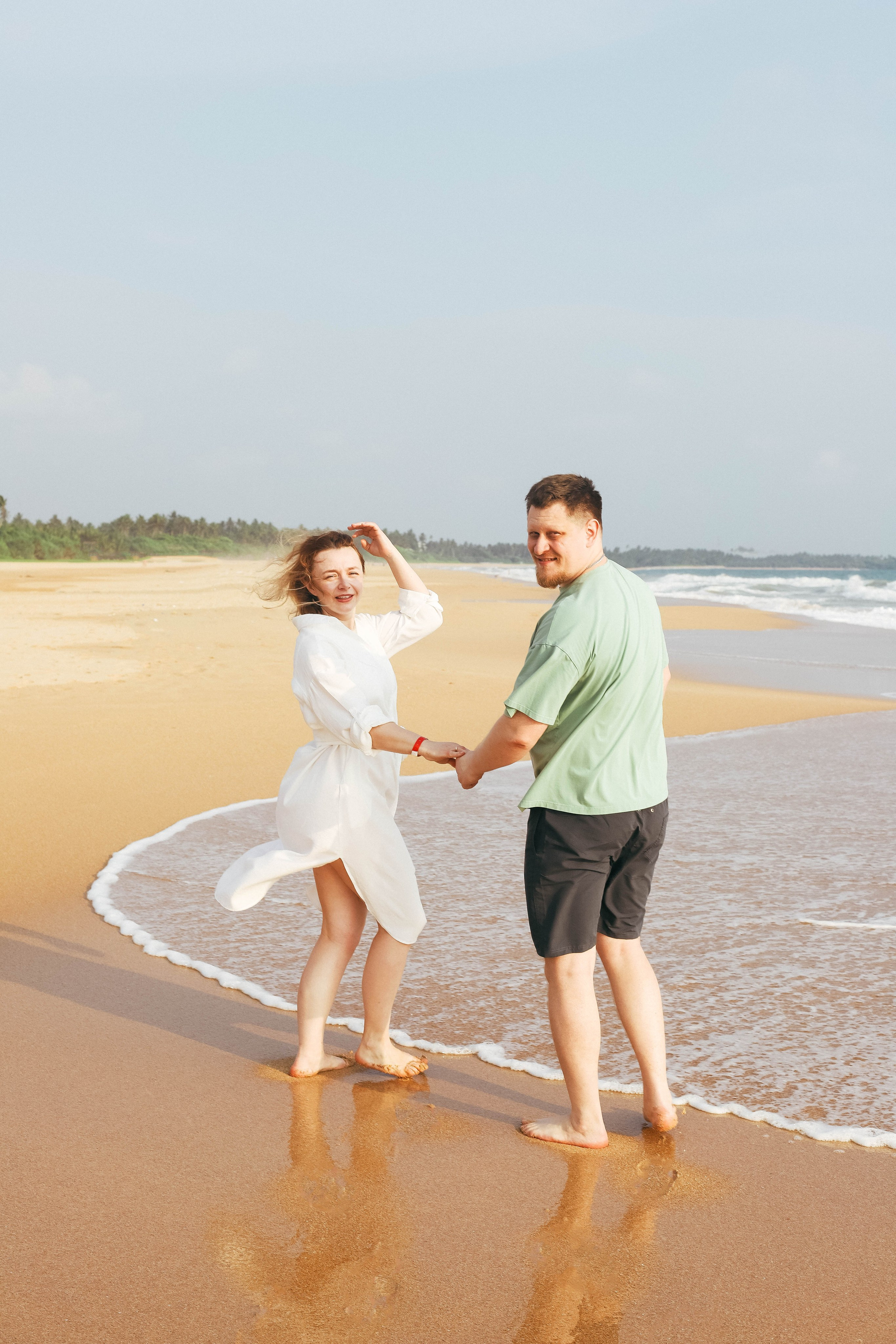 Ахангама пляж. Фотограф на Шри-Ланке