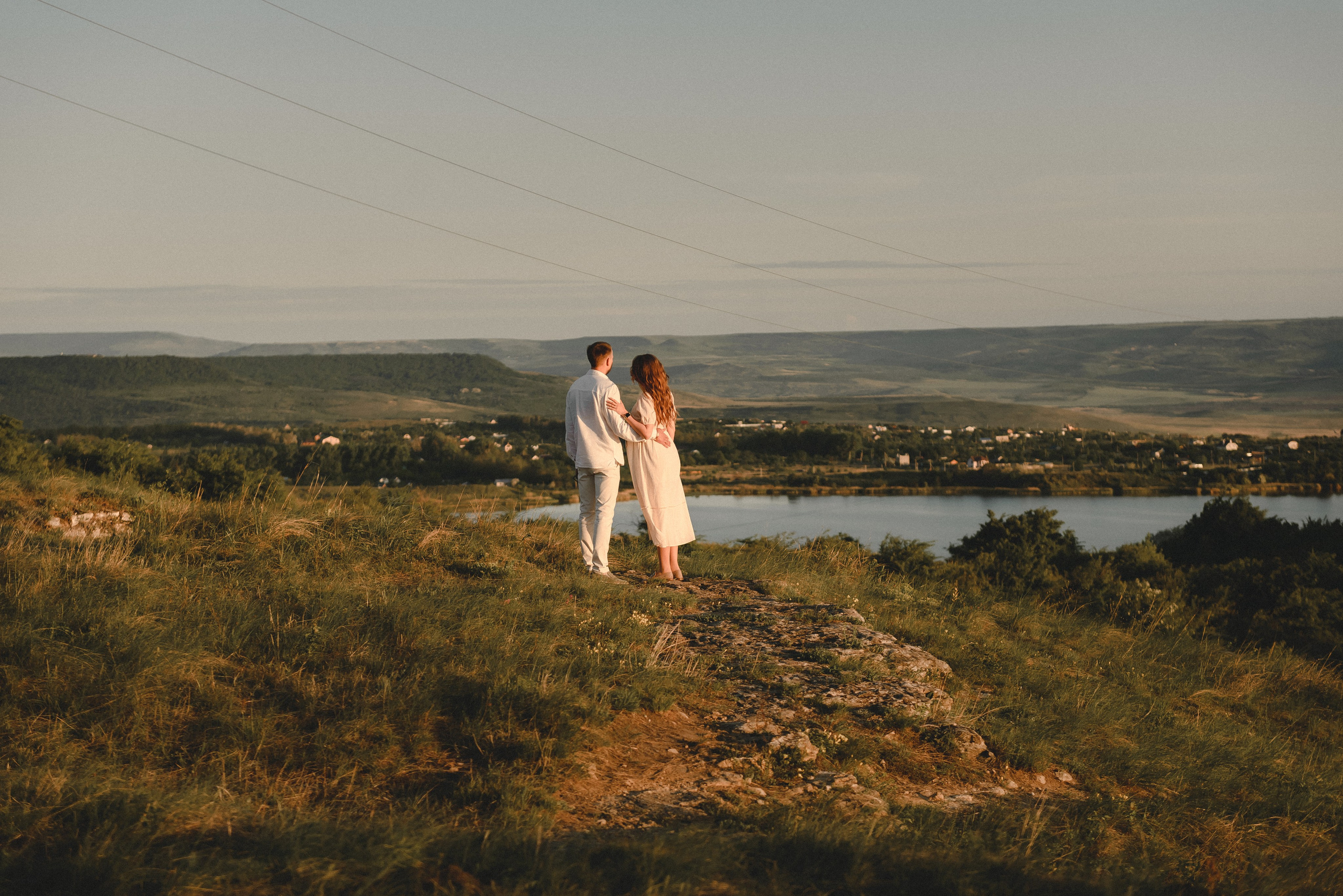 В ожидании малыша. Прогулка на закате. Семейный фотограф в г. Ставрополь, Сорокина Мария