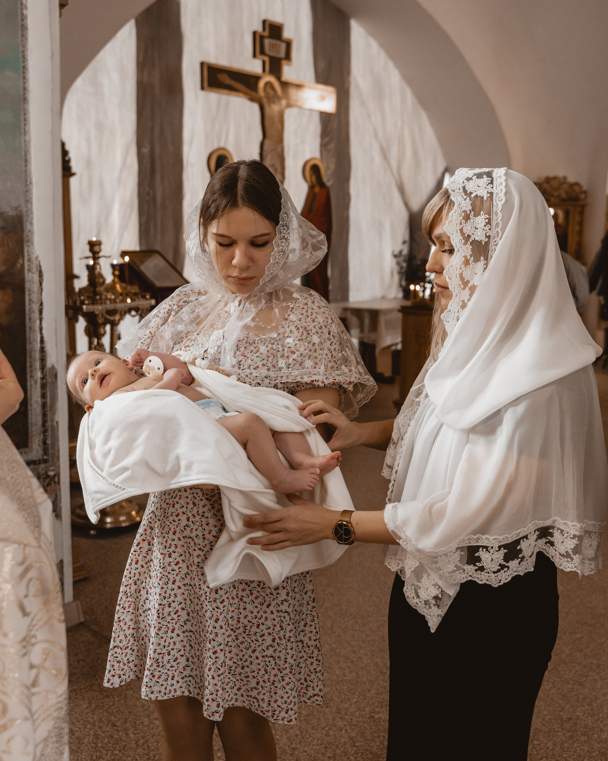 Крещение Таисии. Свадебный фотограф Юлия Копылова