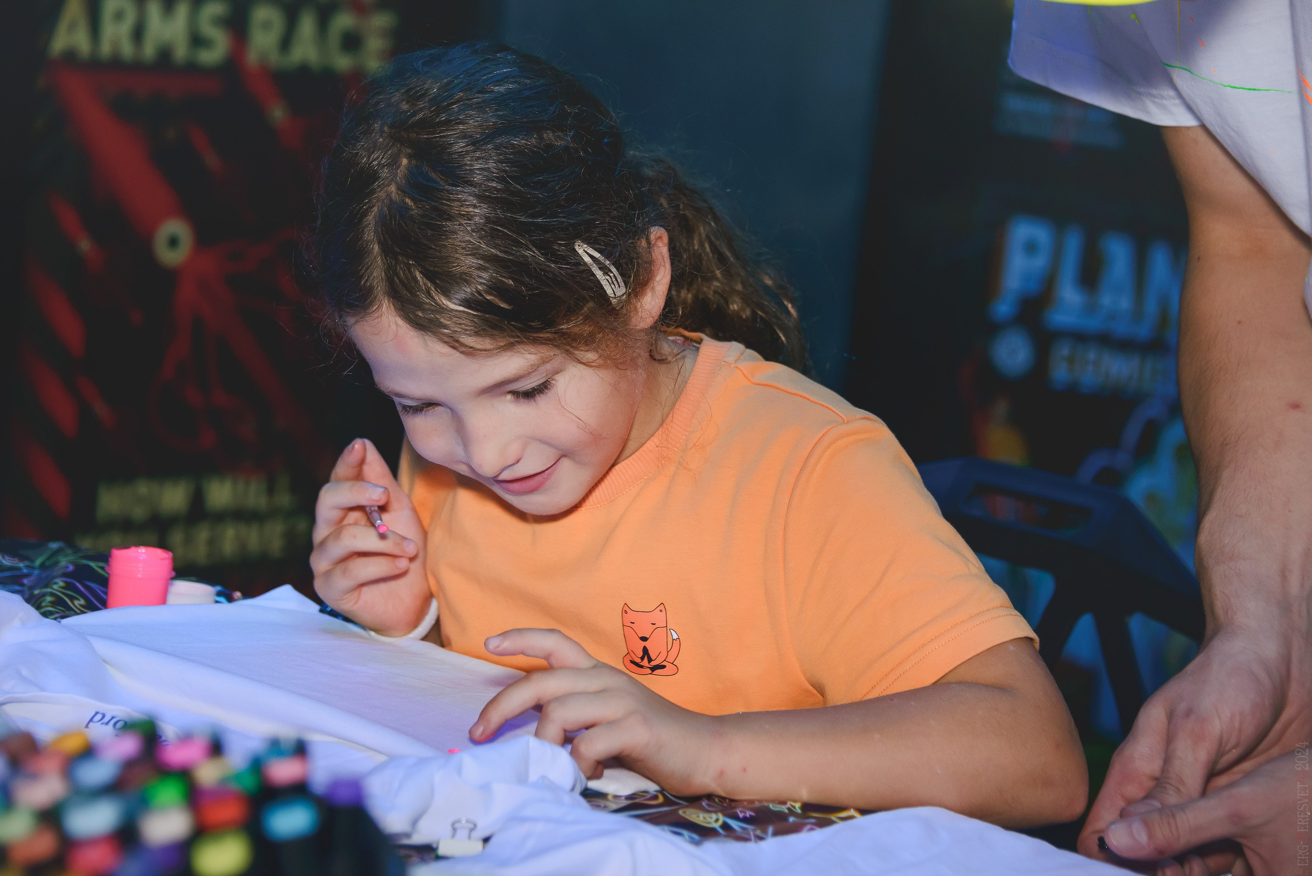 Роспись футболок мастер-класс, Детский день рождения, Лазертаг-клуб «Sтанция 2025». Ваш фотограф на праздник в Москве, Раменском, Жуковском, Люберцах