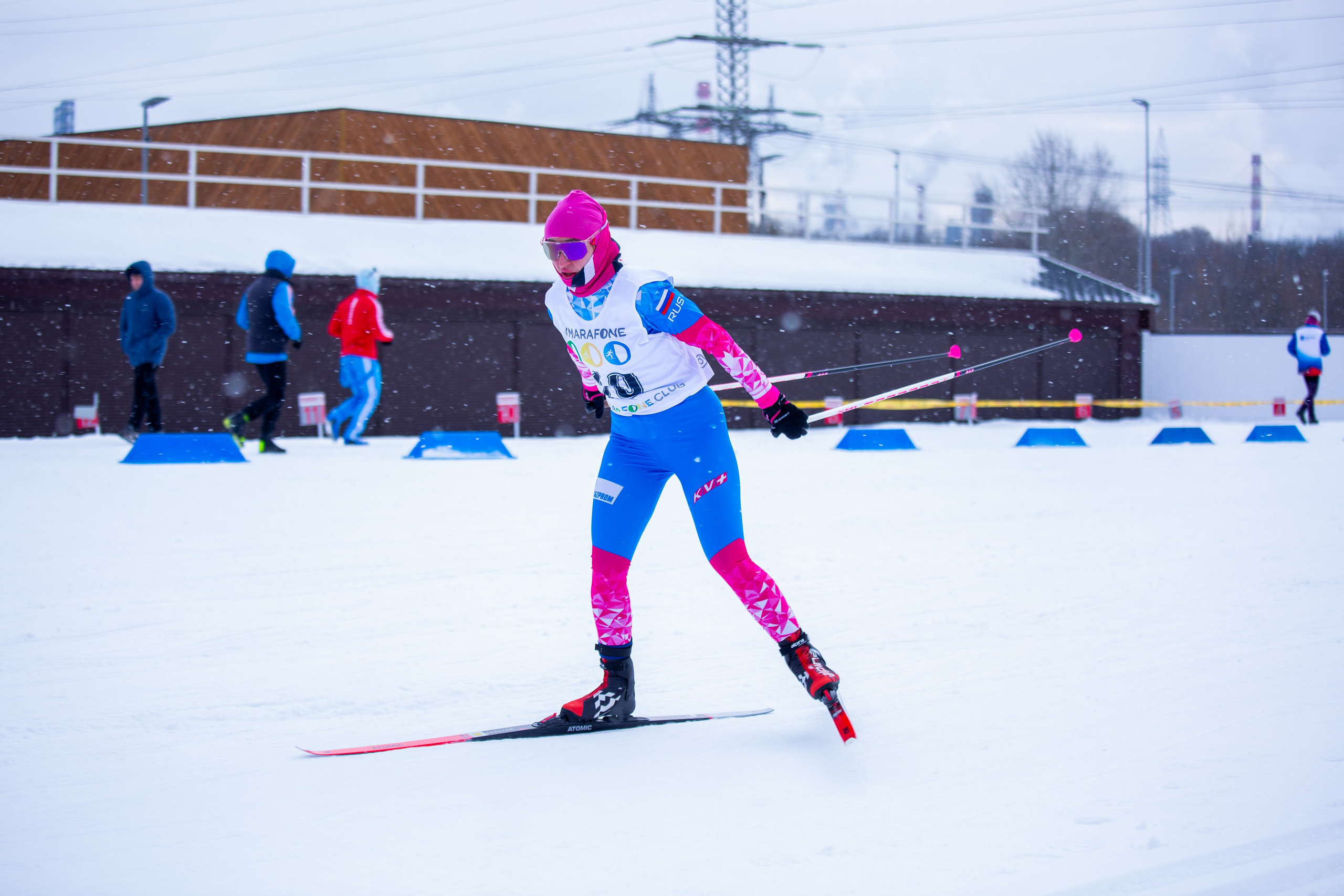 Всероссийские соревнования по лыжным гонкам. Репортажный, семейный, свадебный, портретный фотограф