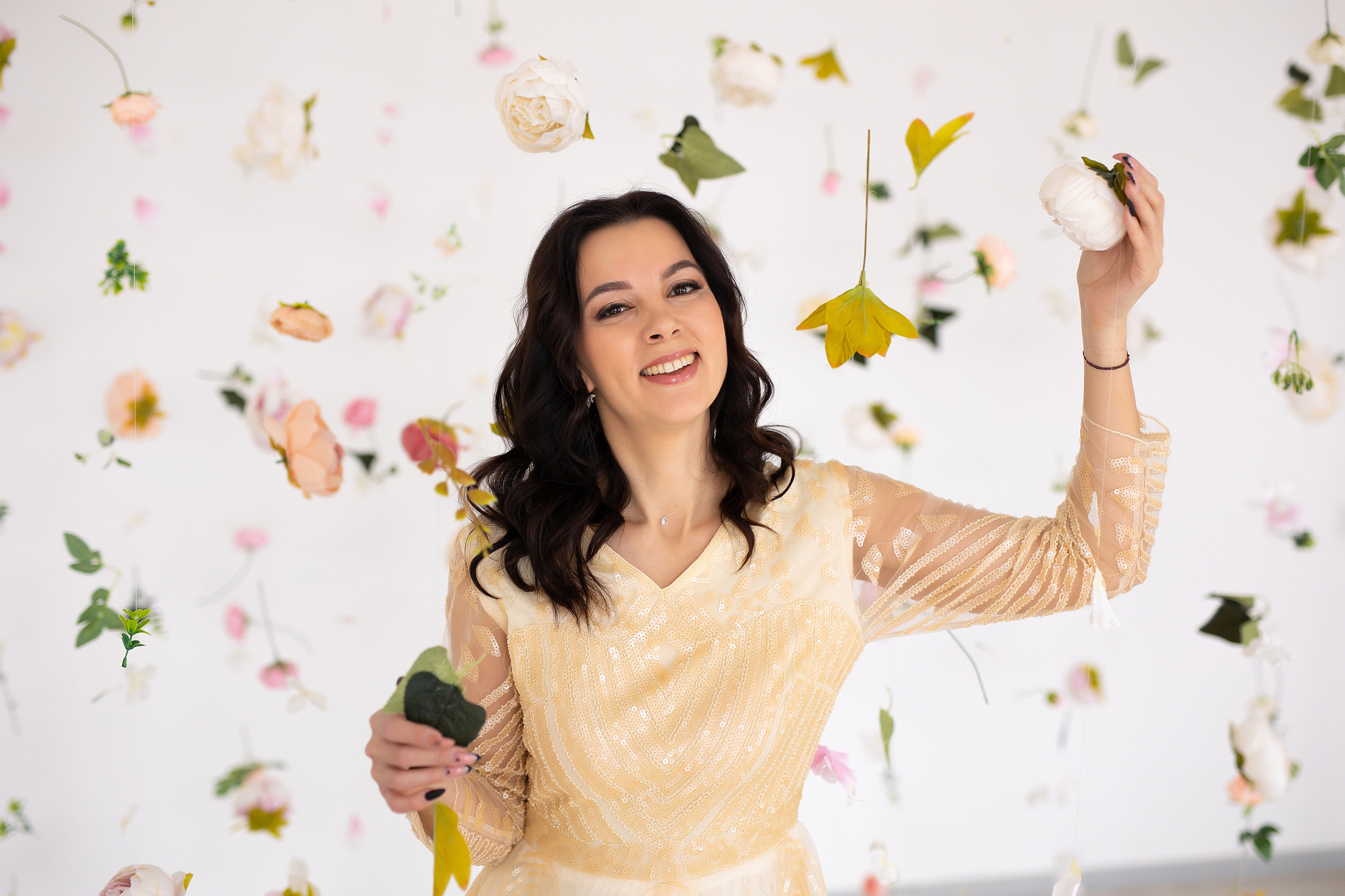 Фотосессия в парящих цветах. Семейный и свадебный фотограф в Санкт-Петербурге Татьяна Швыкова