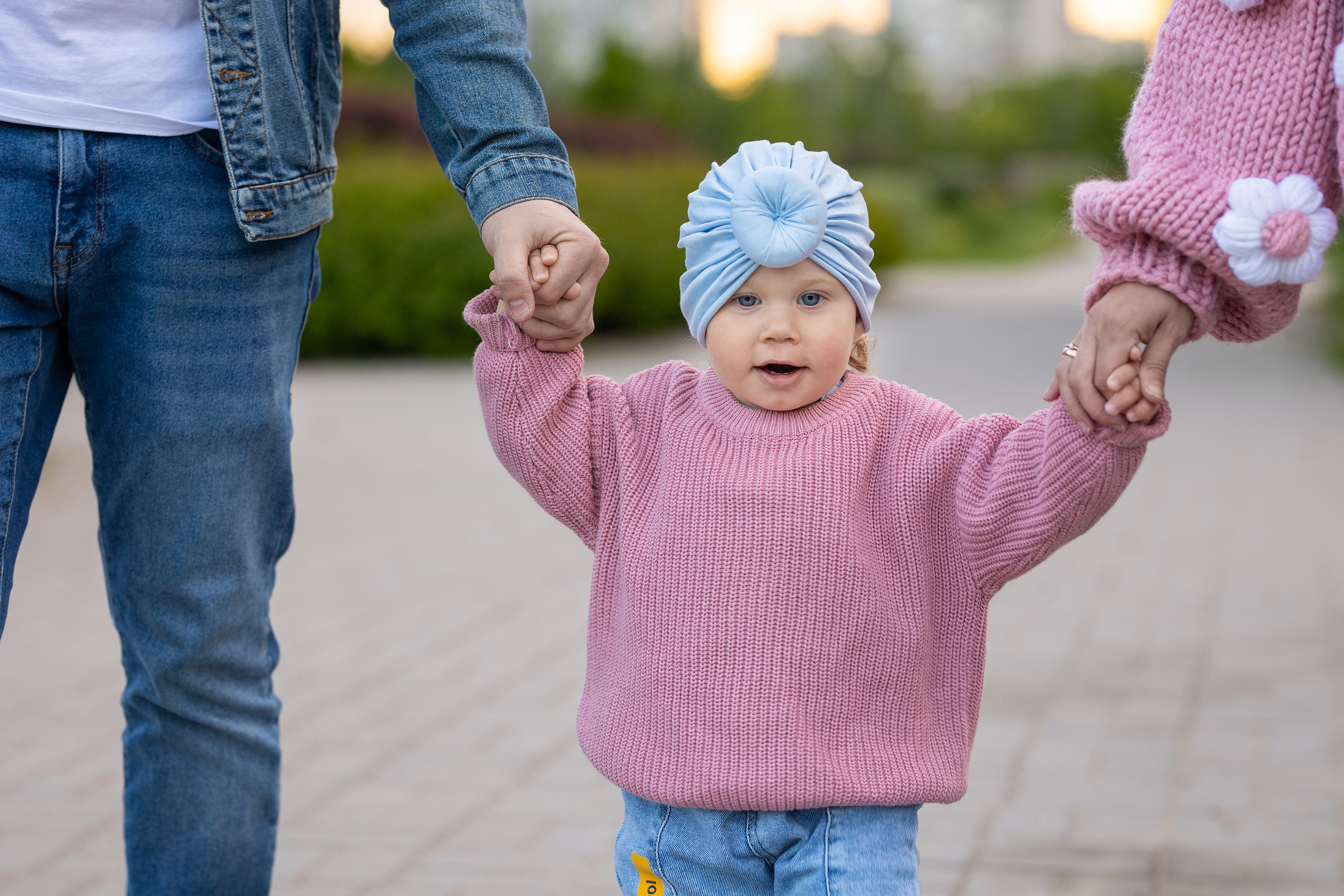 первые шаги ребёнка