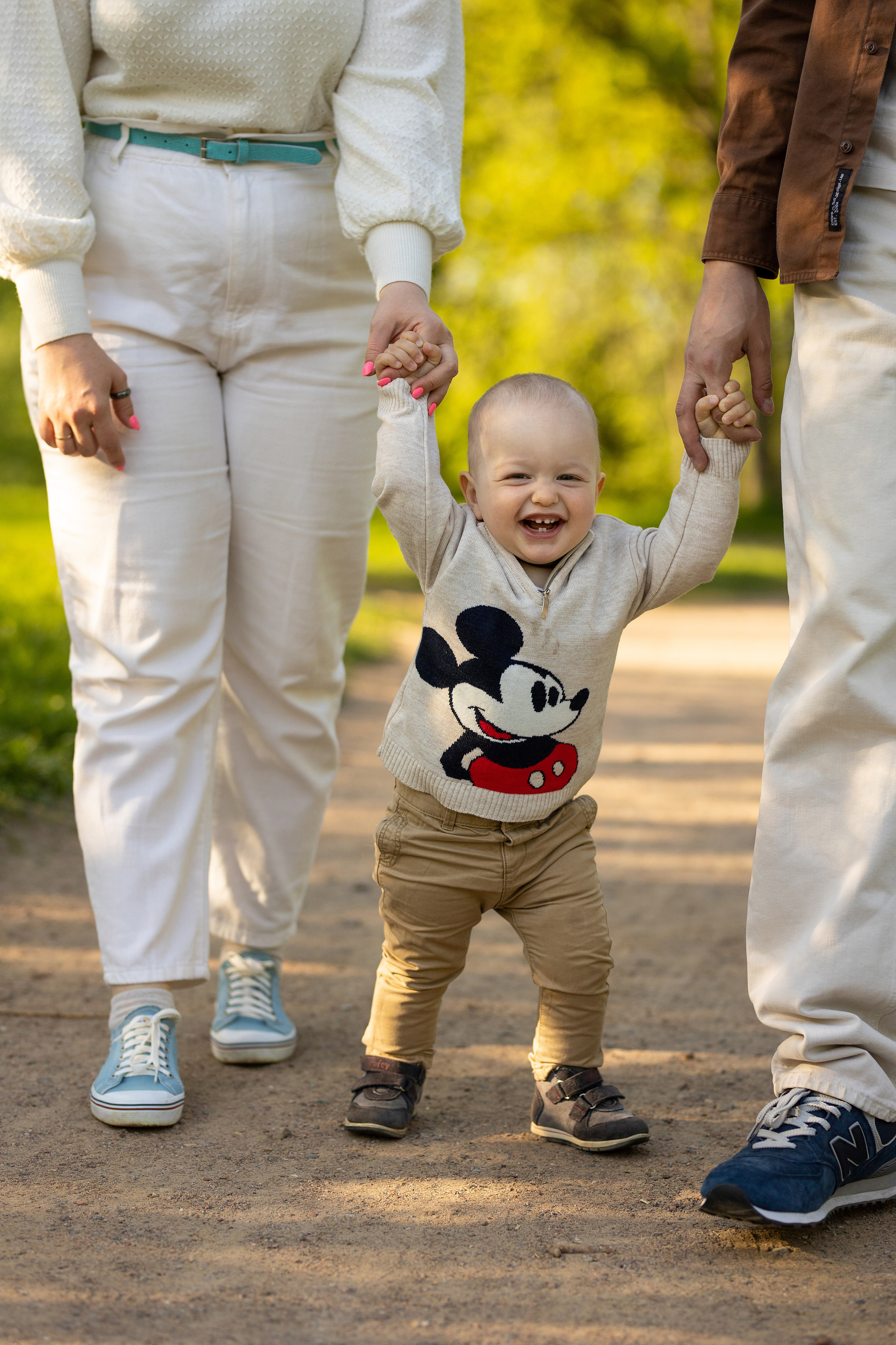первые шаги малыша