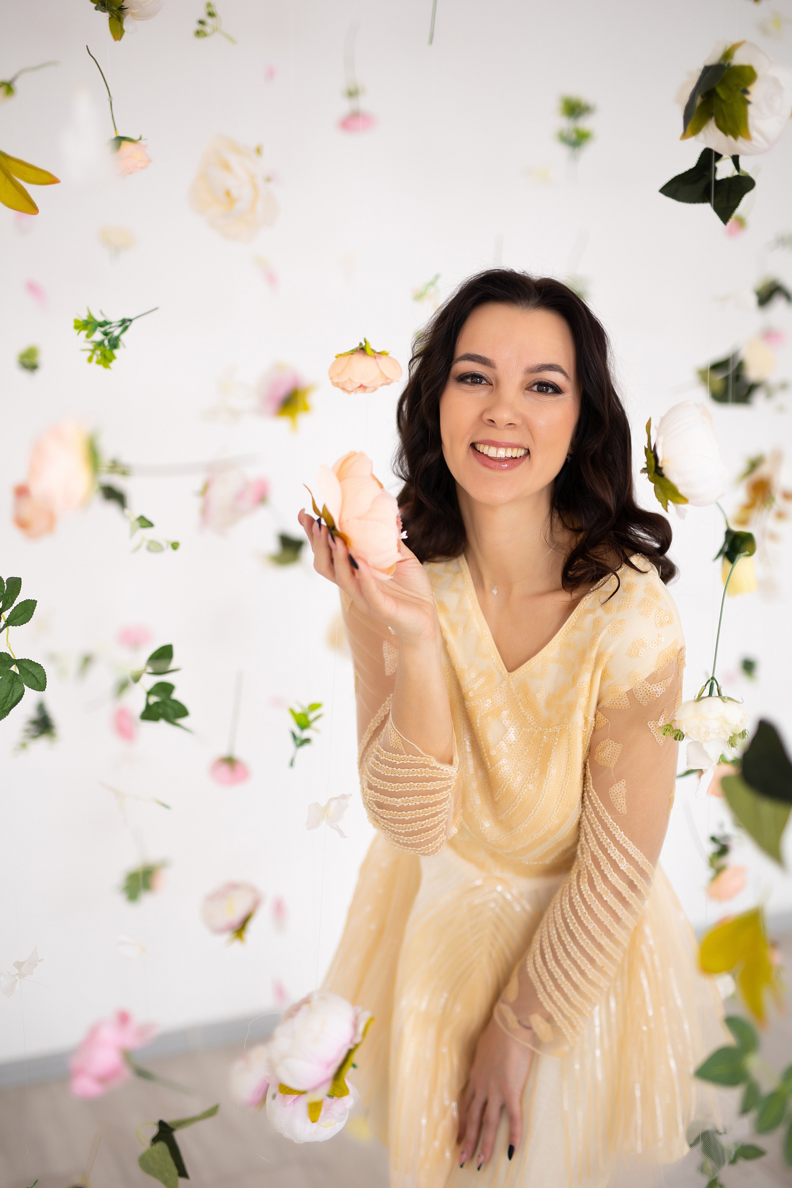 Фотосессия в парящих цветах. Семейный и свадебный фотограф в Санкт-Петербурге Татьяна Швыкова