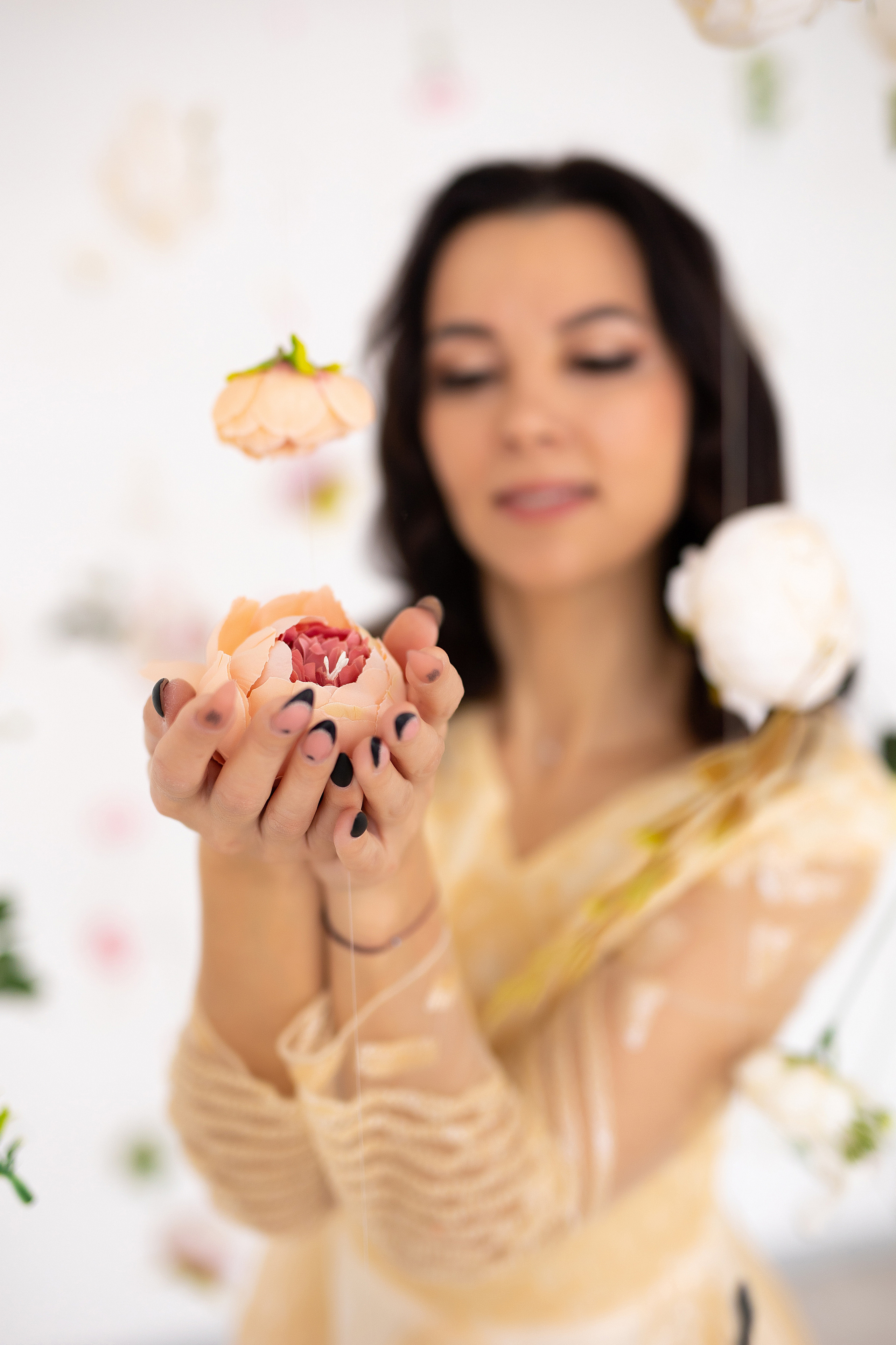 Фотосессия в парящих цветах. Семейный и свадебный фотограф в Санкт-Петербурге Татьяна Швыкова