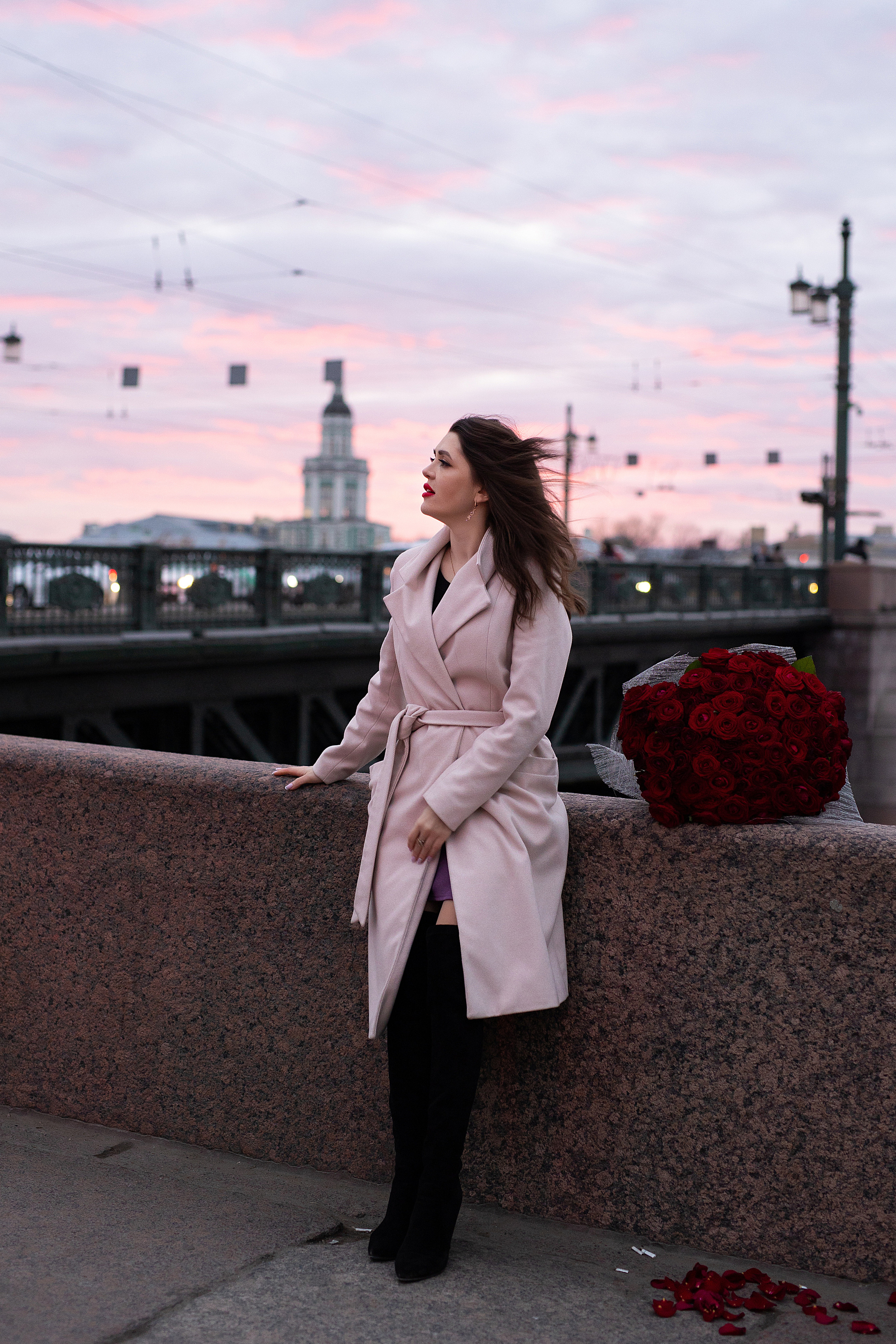 Фотопрогулка на закате. Семейный и свадебный фотограф в Санкт-Петербурге Татьяна Швыкова