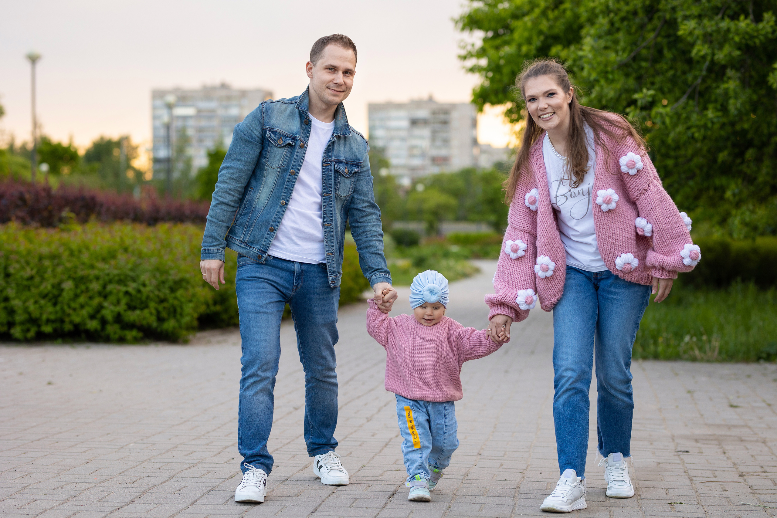 идеи для съёмки всей семьёй