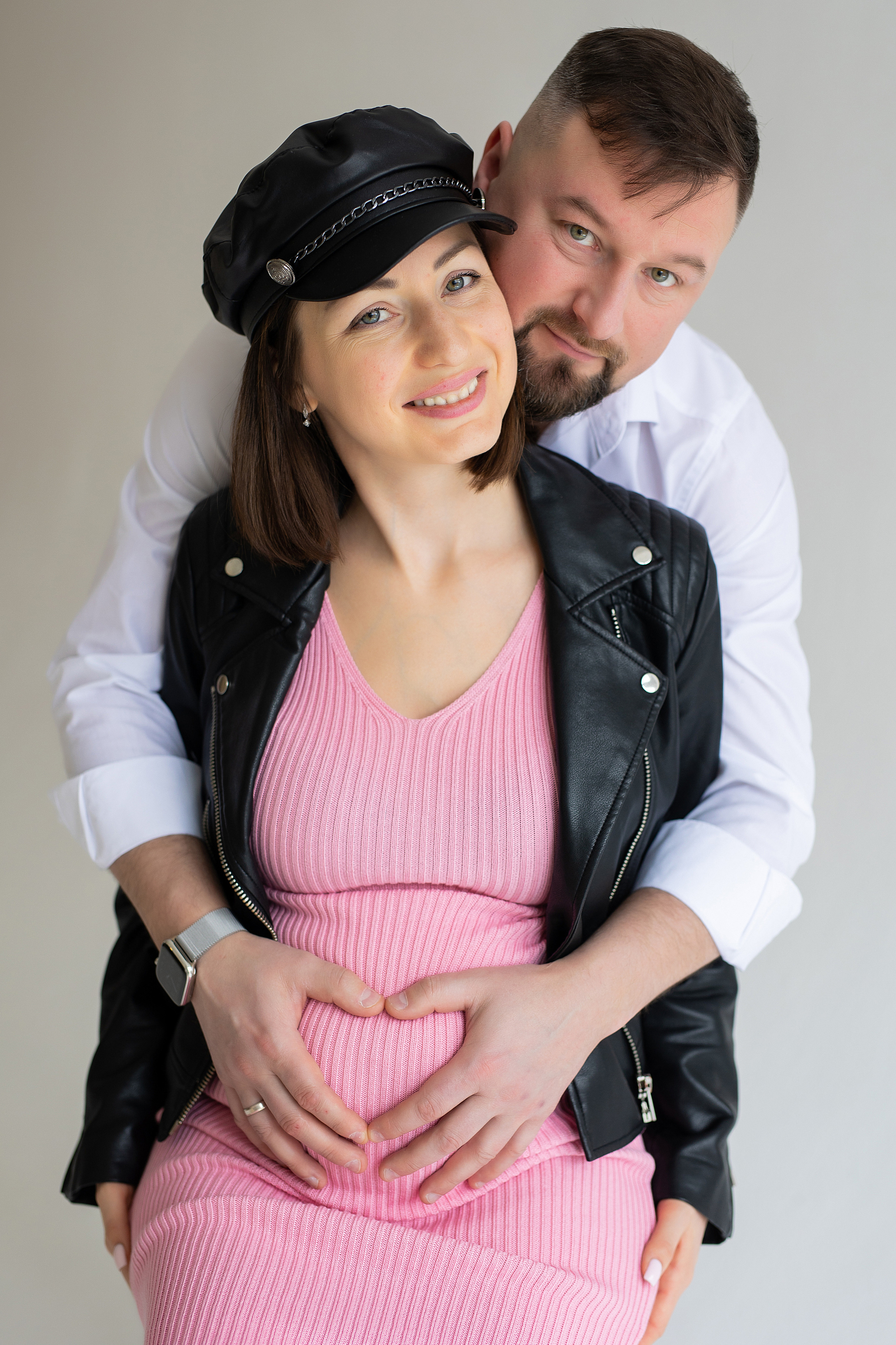 стильная фотосъёмка беременности