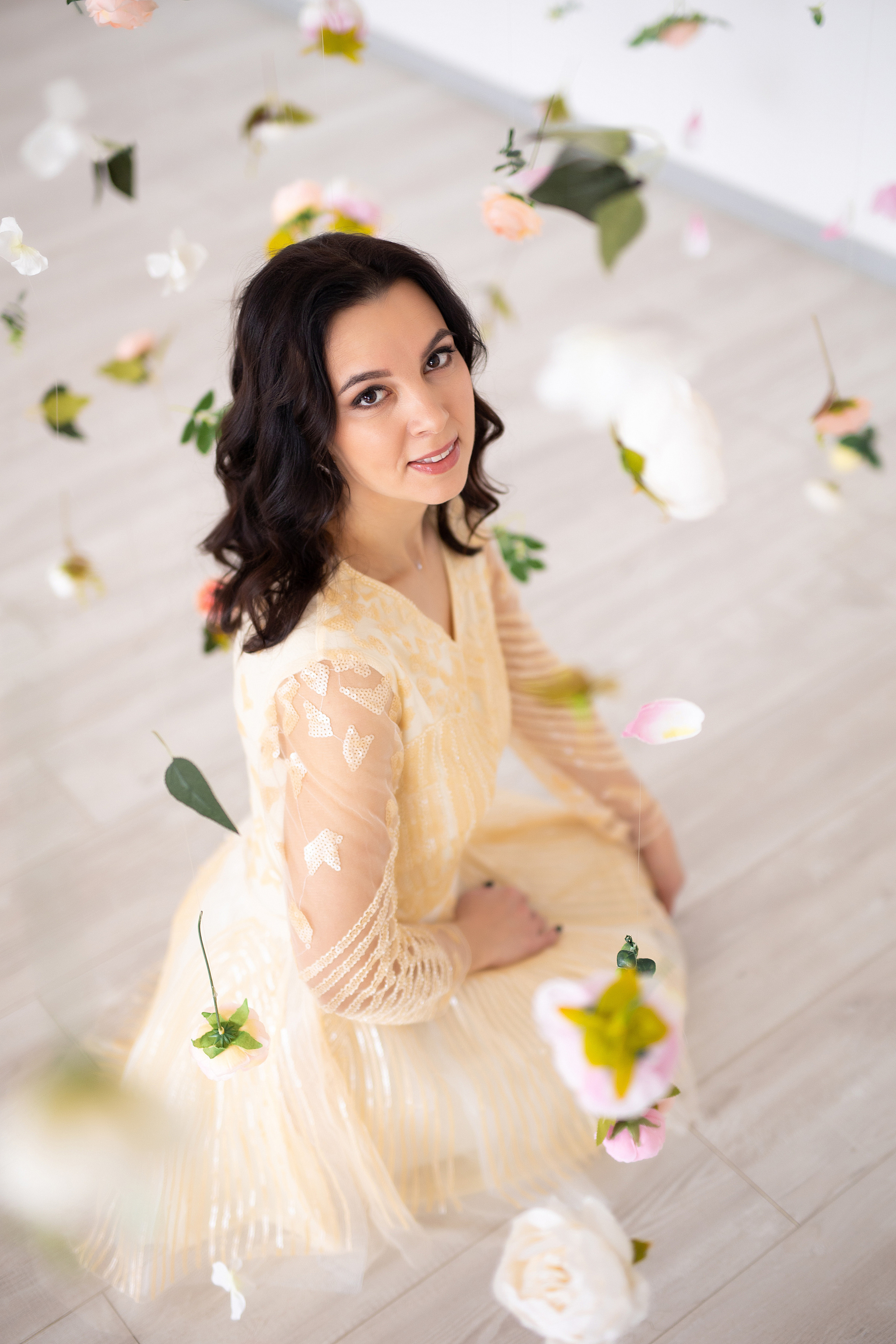 Фотосессия в парящих цветах. Семейный и свадебный фотограф в Санкт-Петербурге Татьяна Швыкова