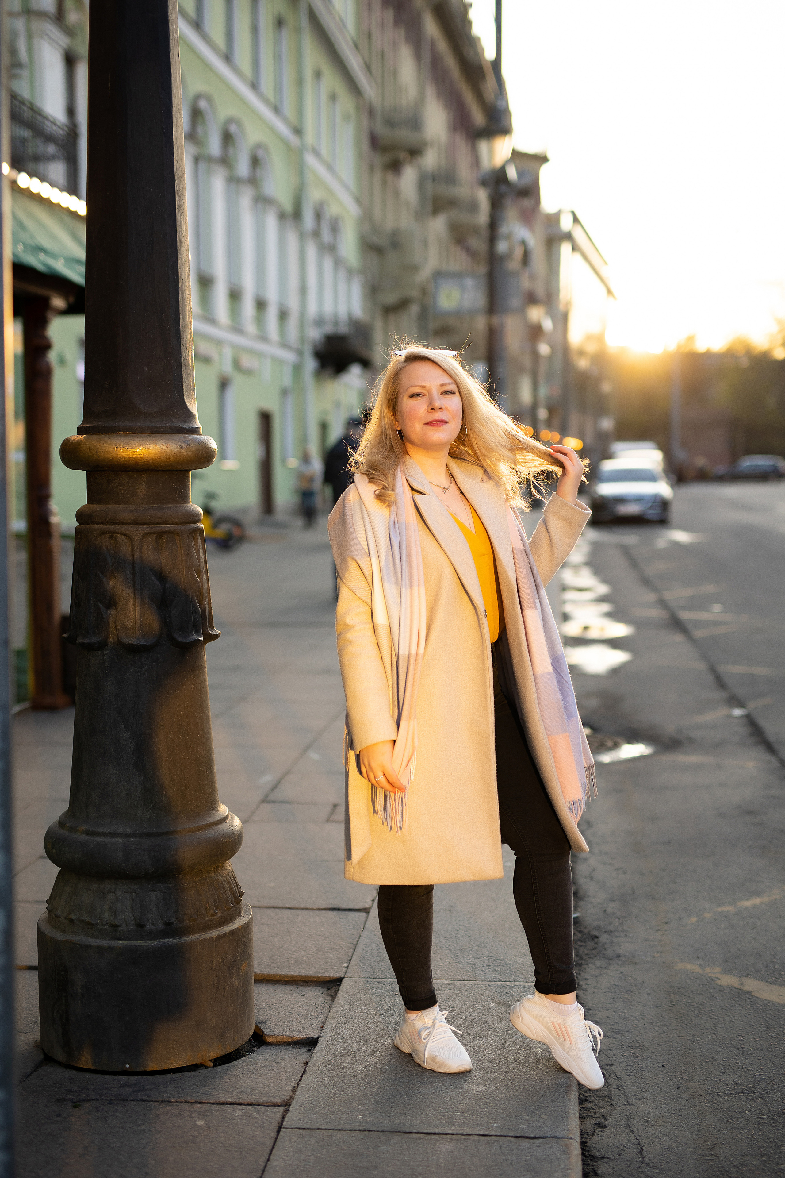 Фотосессия в Питере на закате