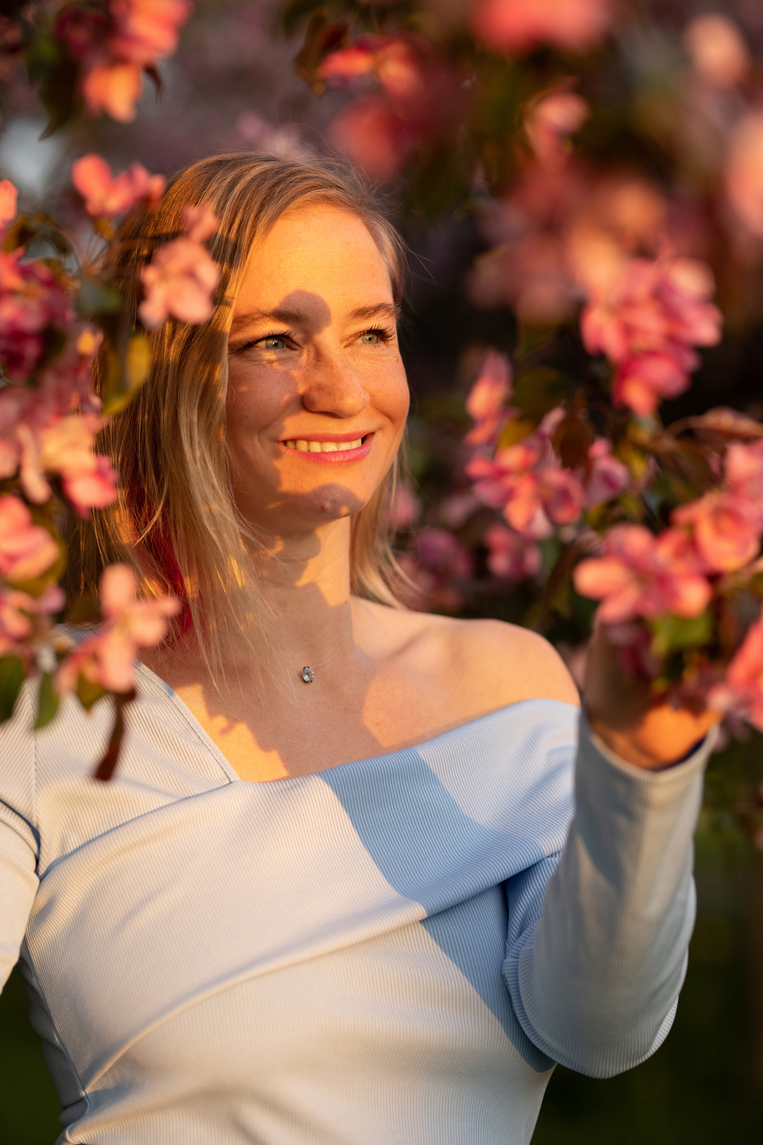 женский портрет на закате спб