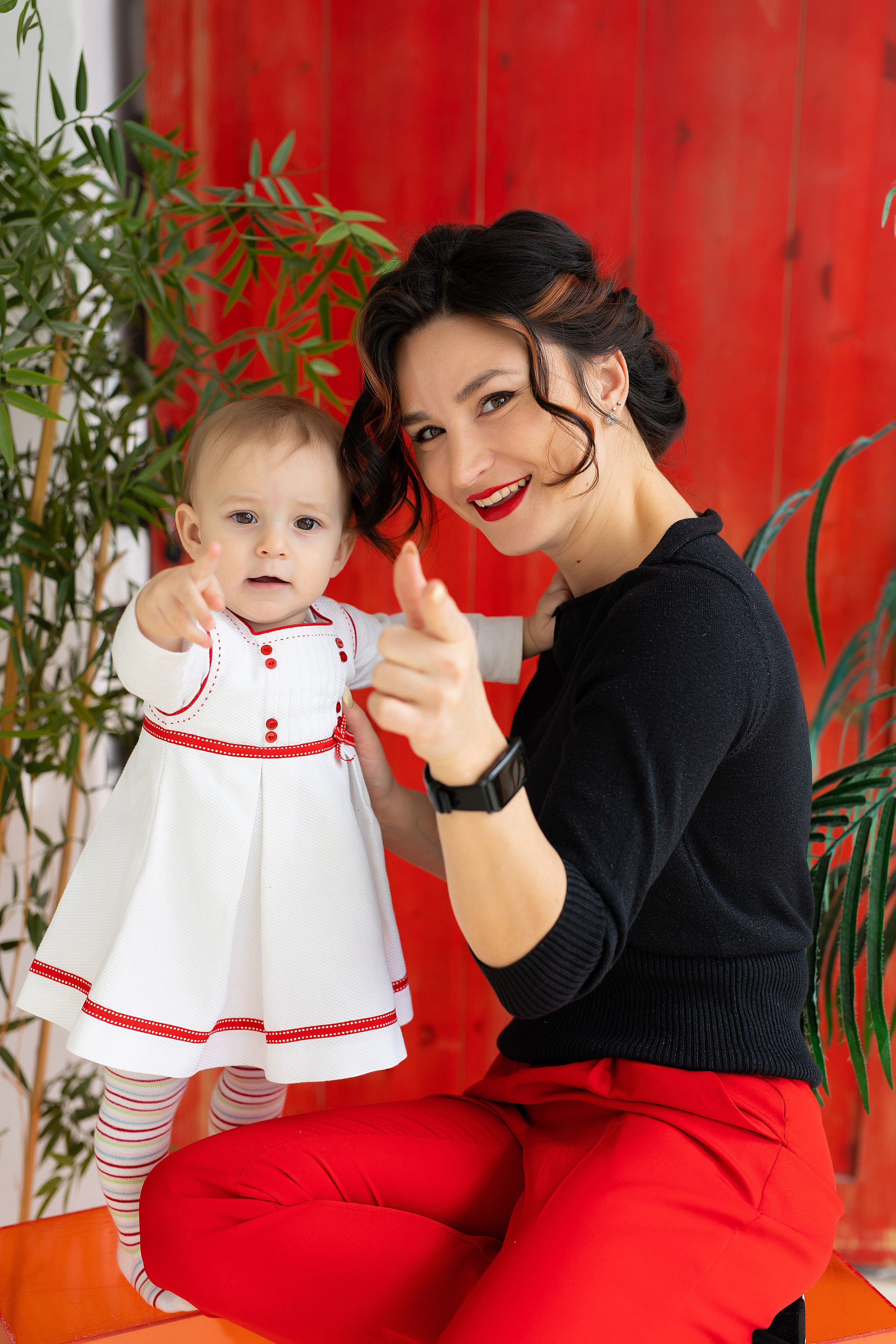 фотосессия для мамы и дочки в студии в питере спб санкт-петербург