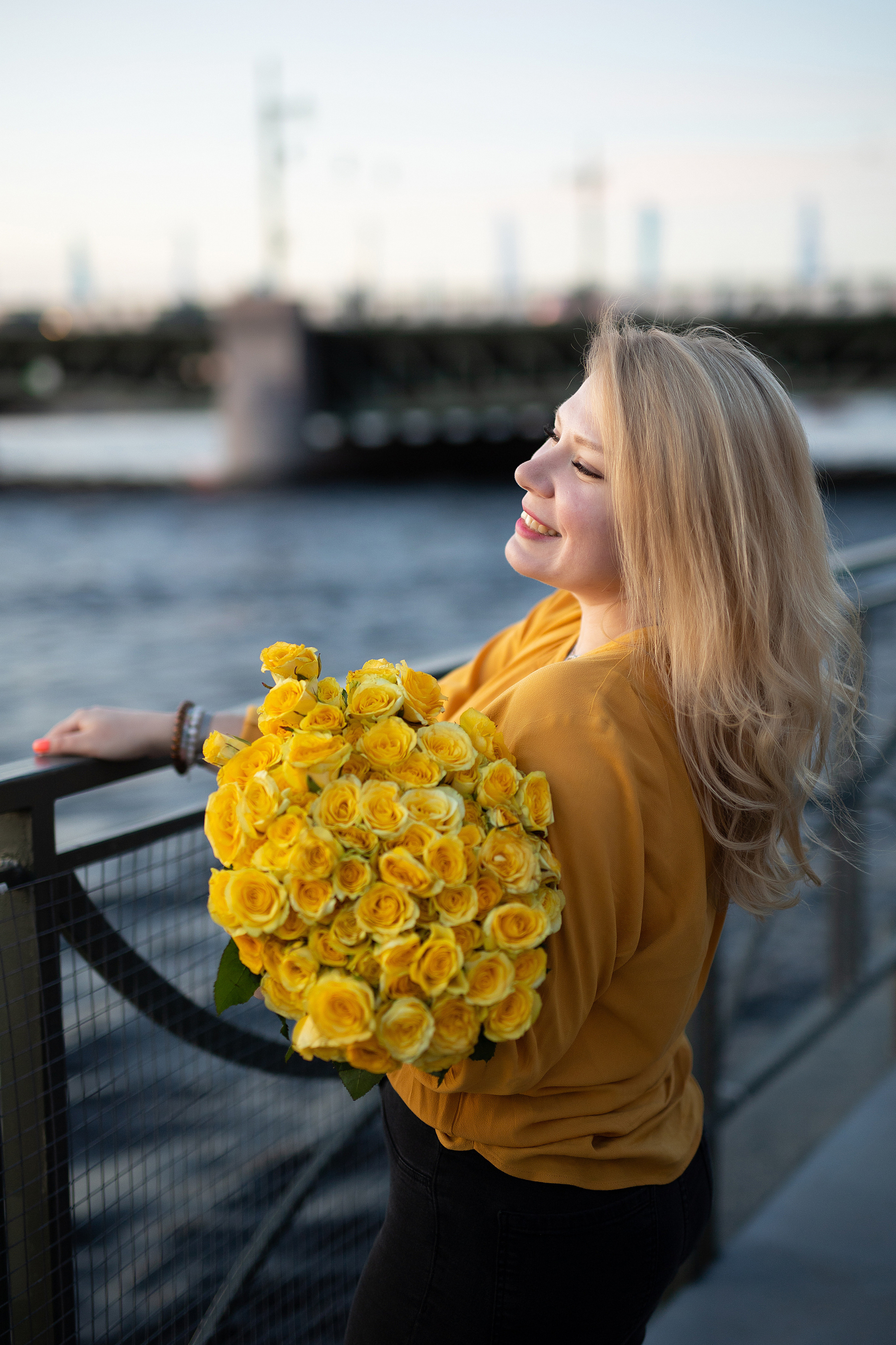 фотосессия с цветами