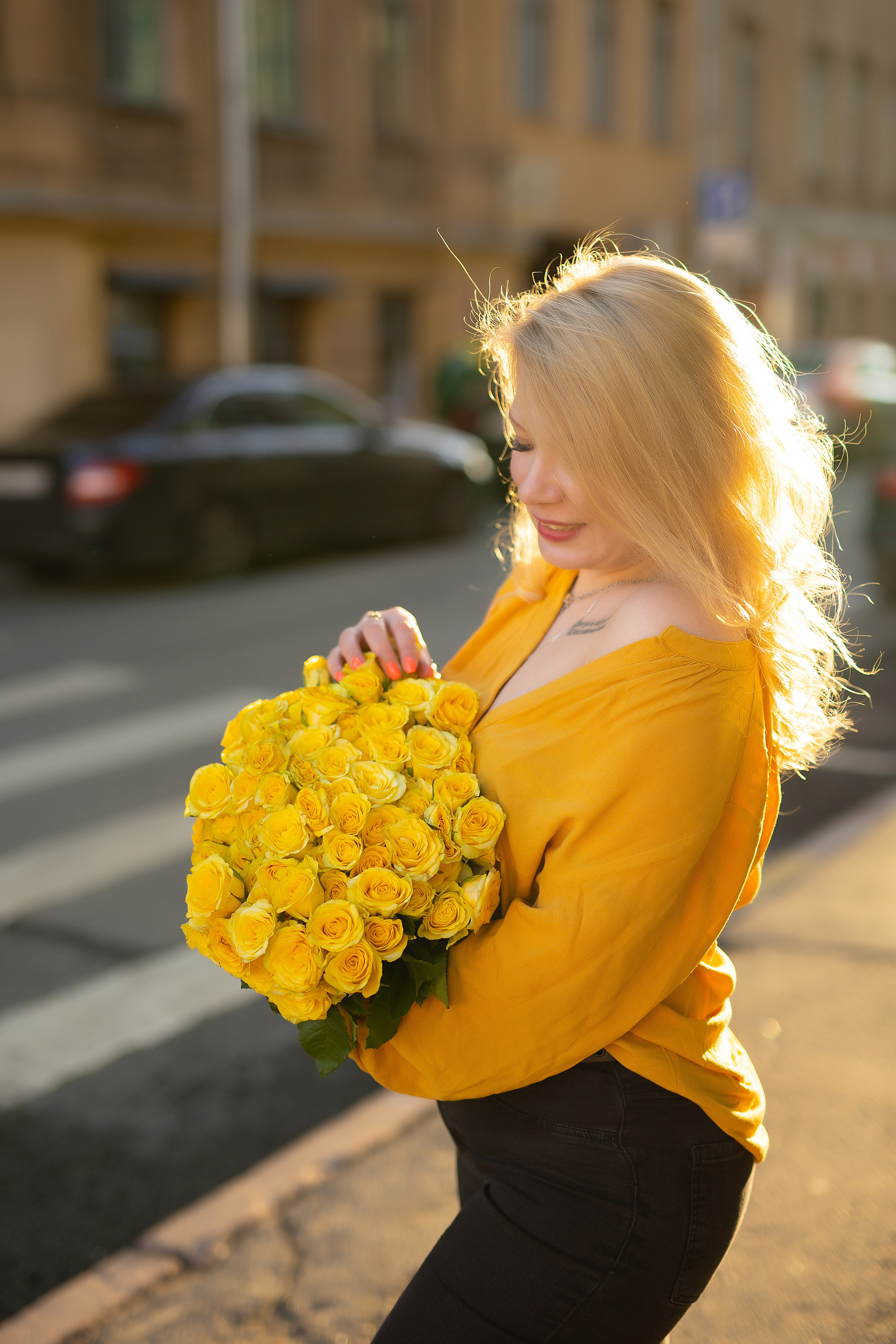 Фотосессия в Питере на закате