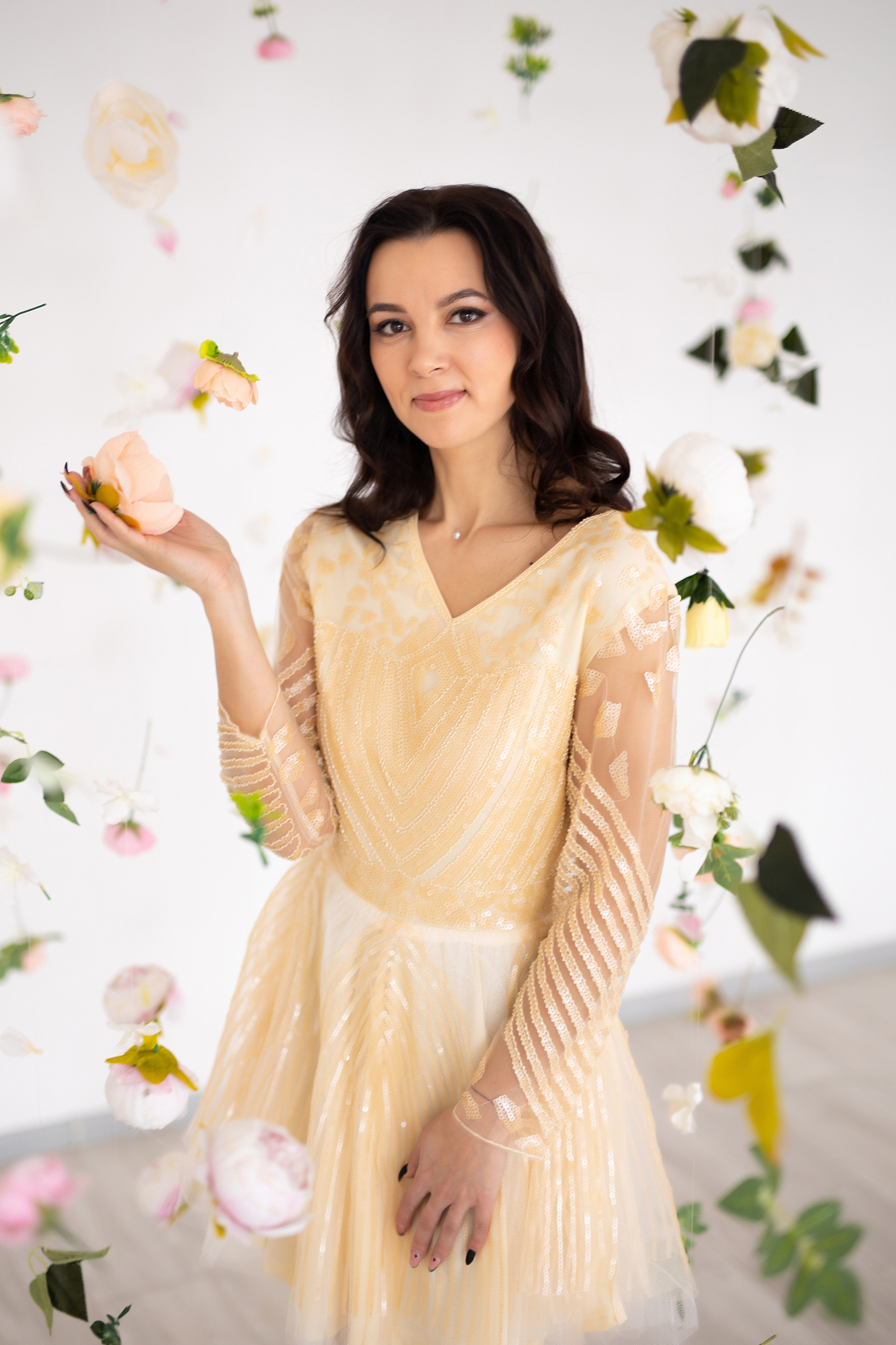 Фотосессия в парящих цветах. Семейный и свадебный фотограф в Санкт-Петербурге Татьяна Швыкова