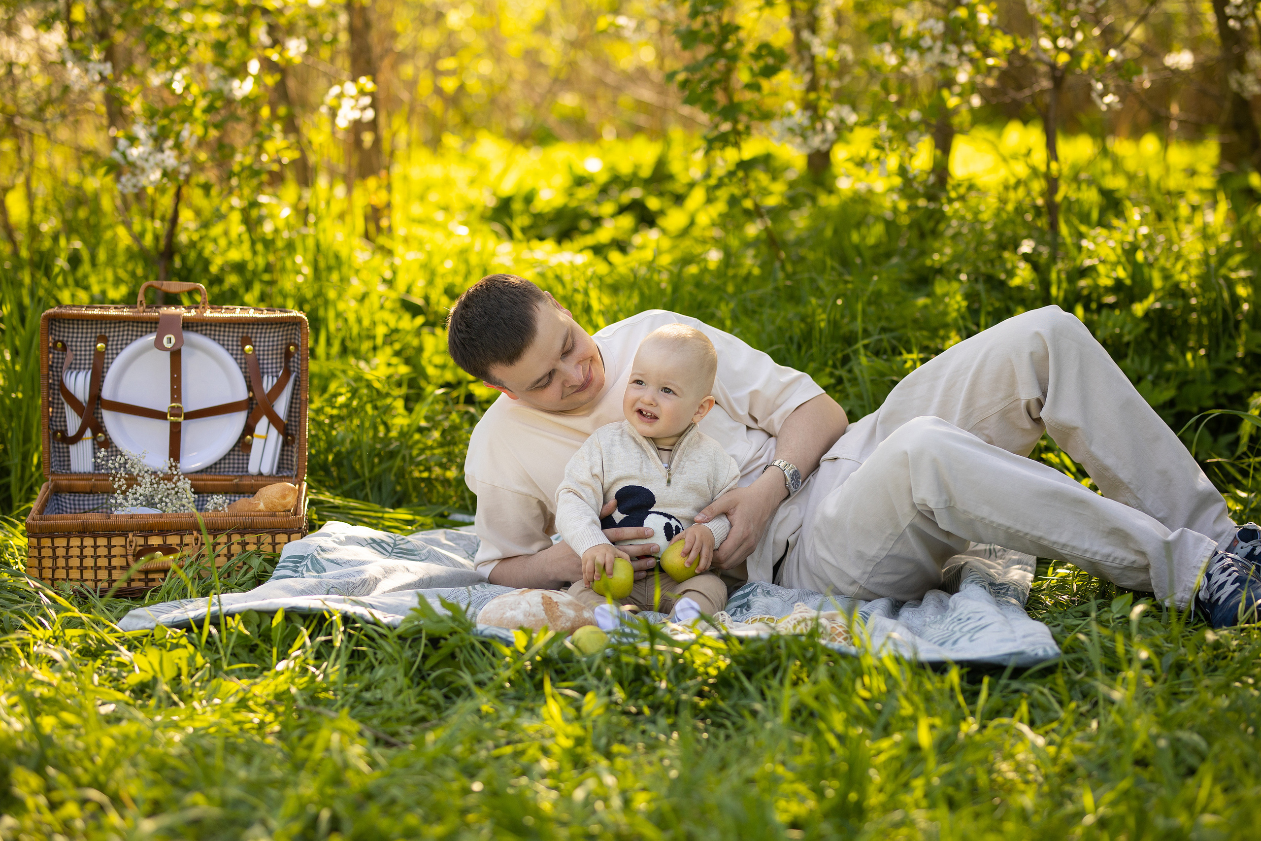 фотосессия на закате