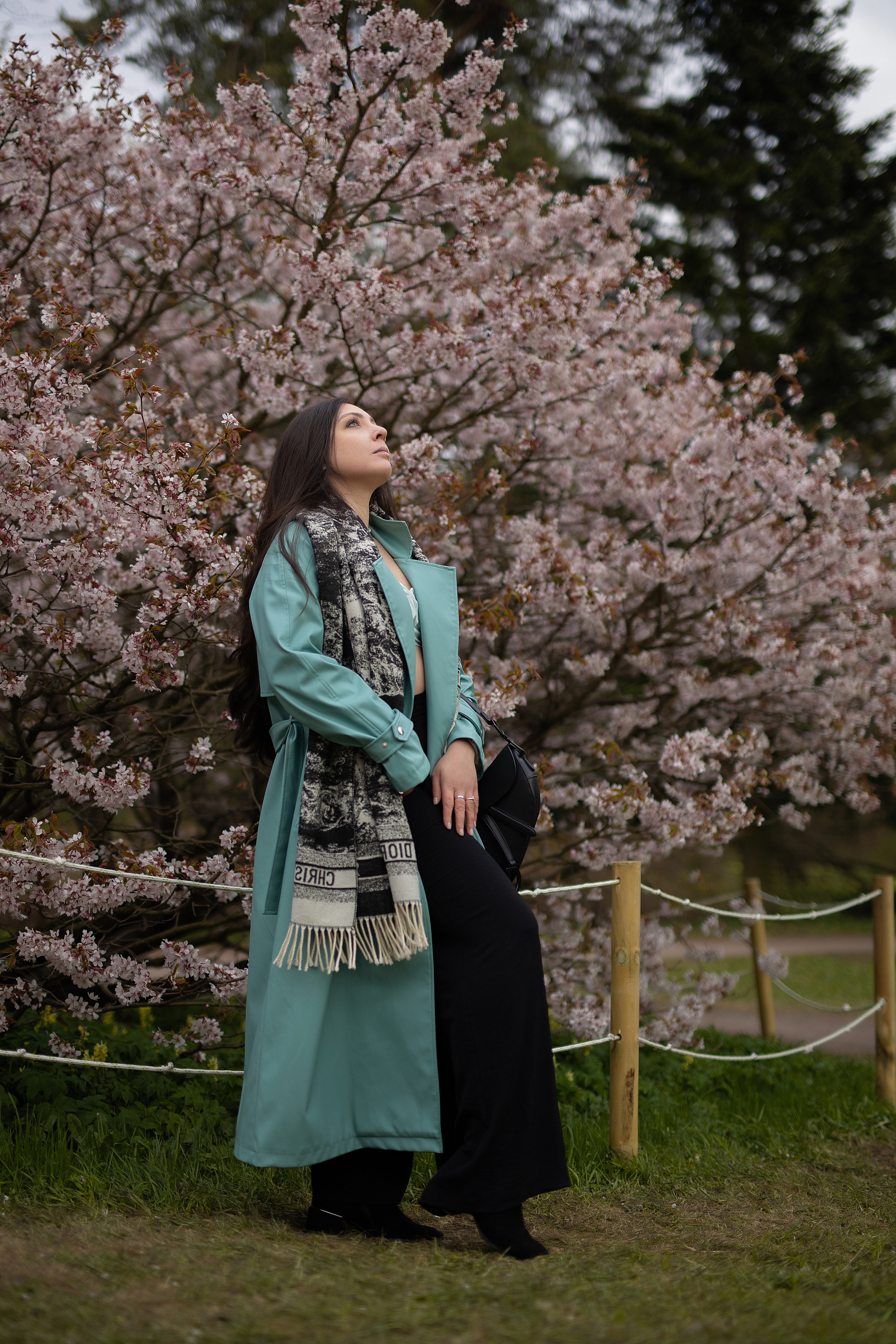 Фотографии в сакуре в полный рост