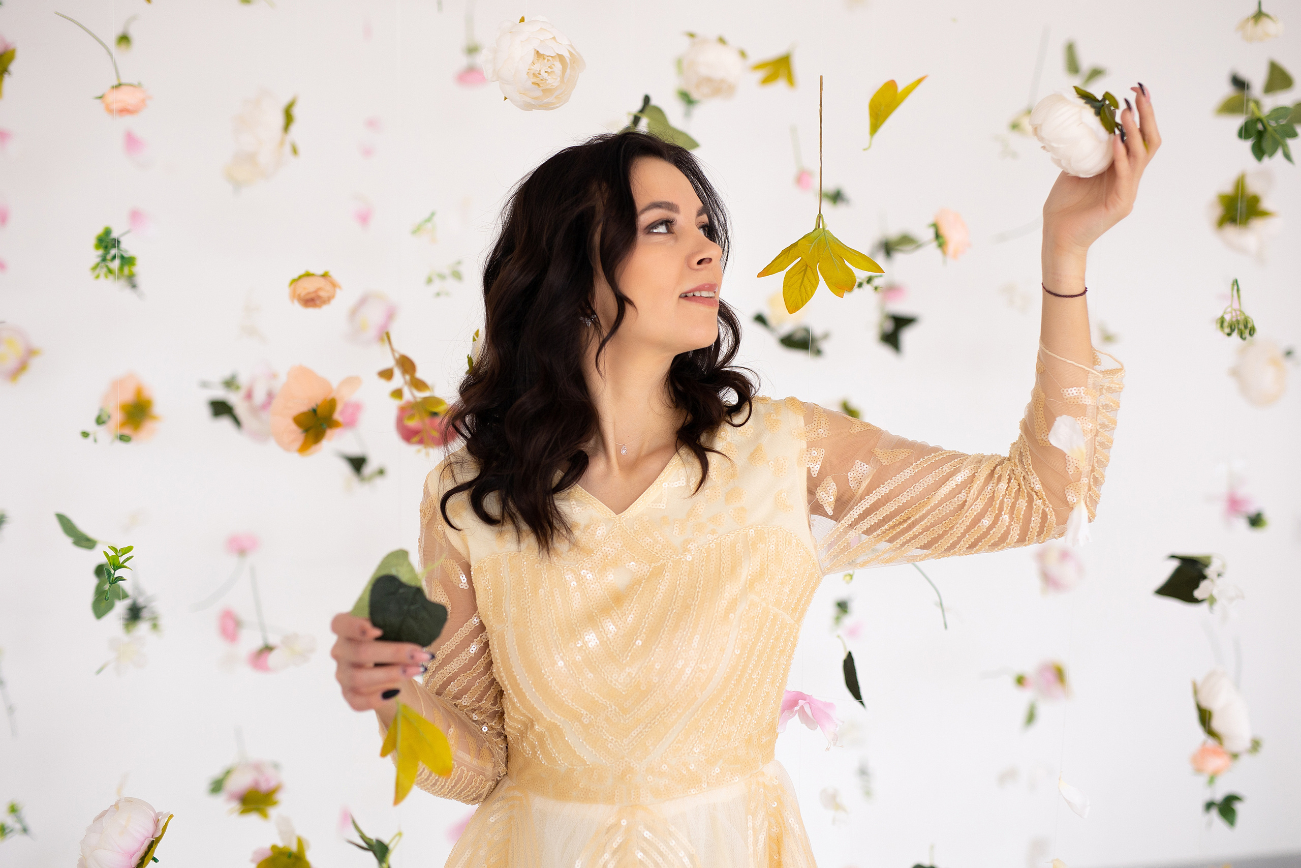 Фотосессия в парящих цветах. Семейный и свадебный фотограф в Санкт-Петербурге Татьяна Швыкова