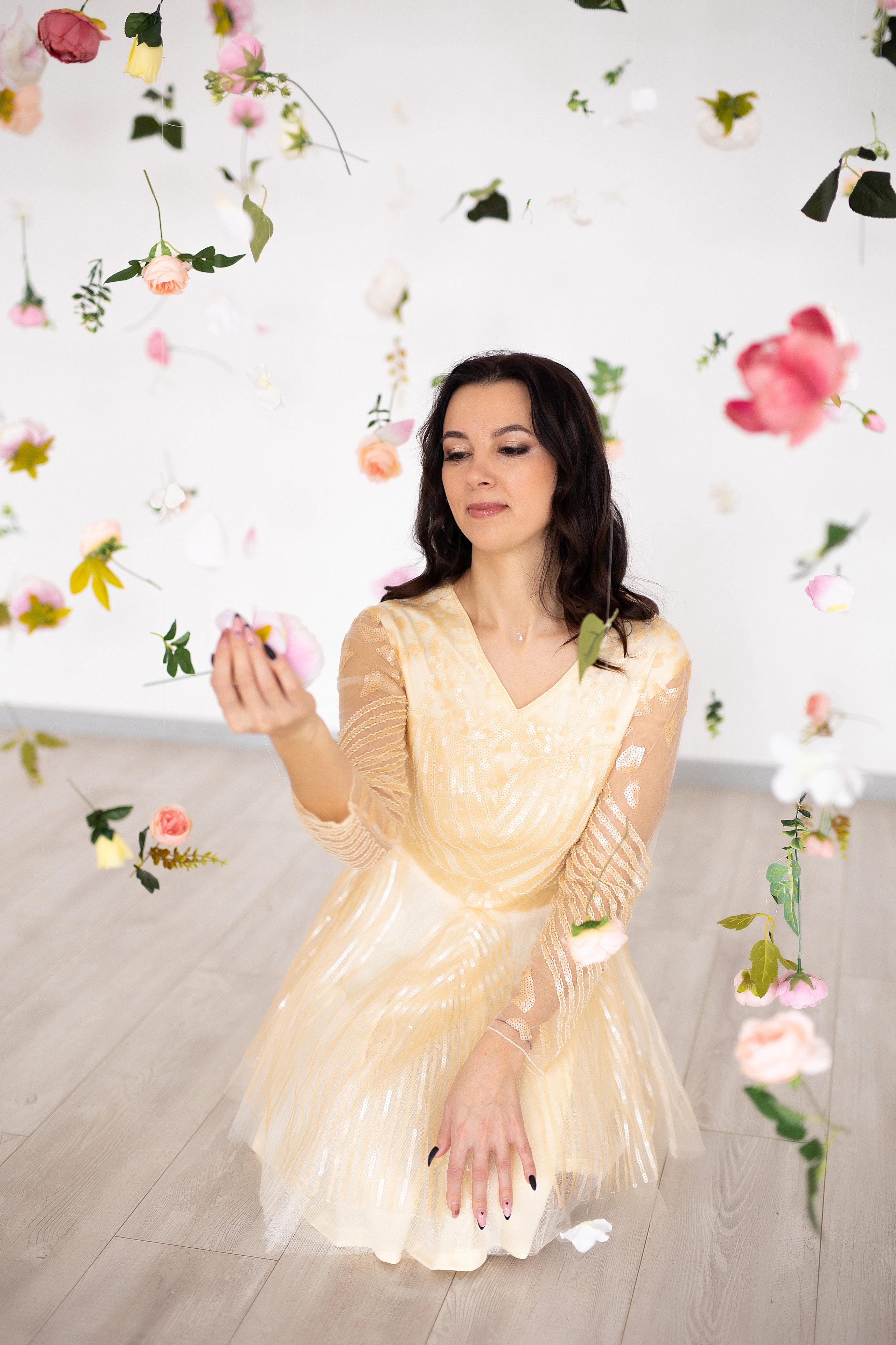 Фотосессия в парящих цветах. Семейный и свадебный фотограф в Санкт-Петербурге Татьяна Швыкова