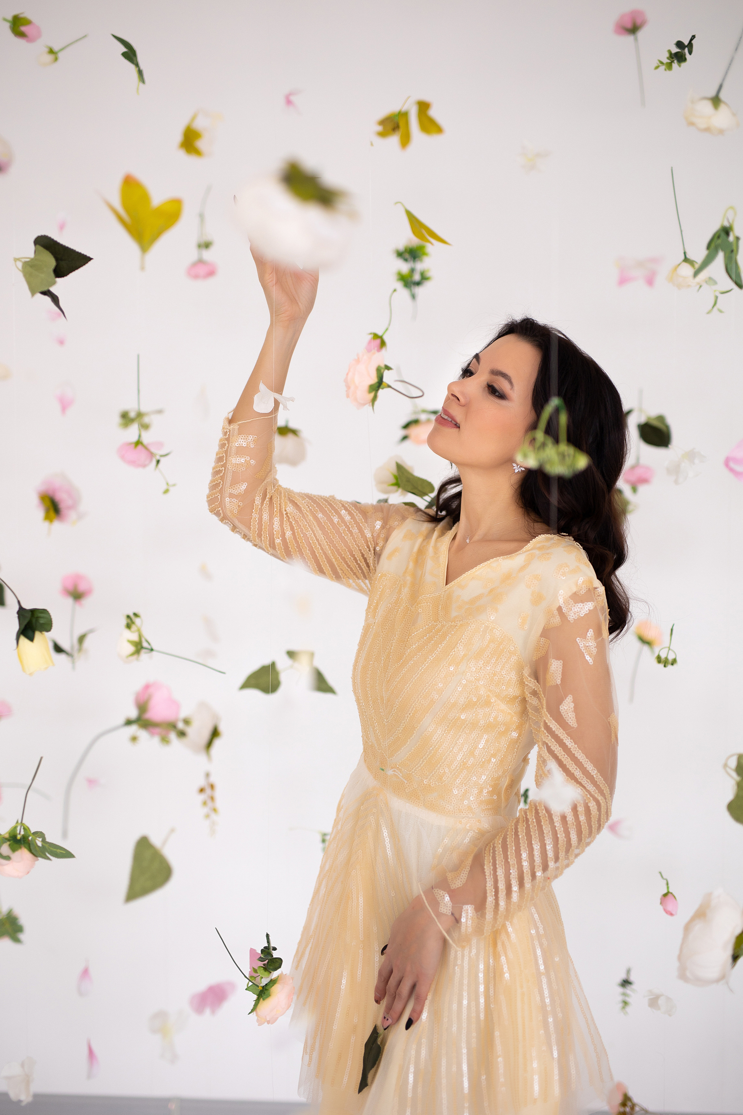 Фотосессия в парящих цветах. Семейный и свадебный фотограф в Санкт-Петербурге Татьяна Швыкова