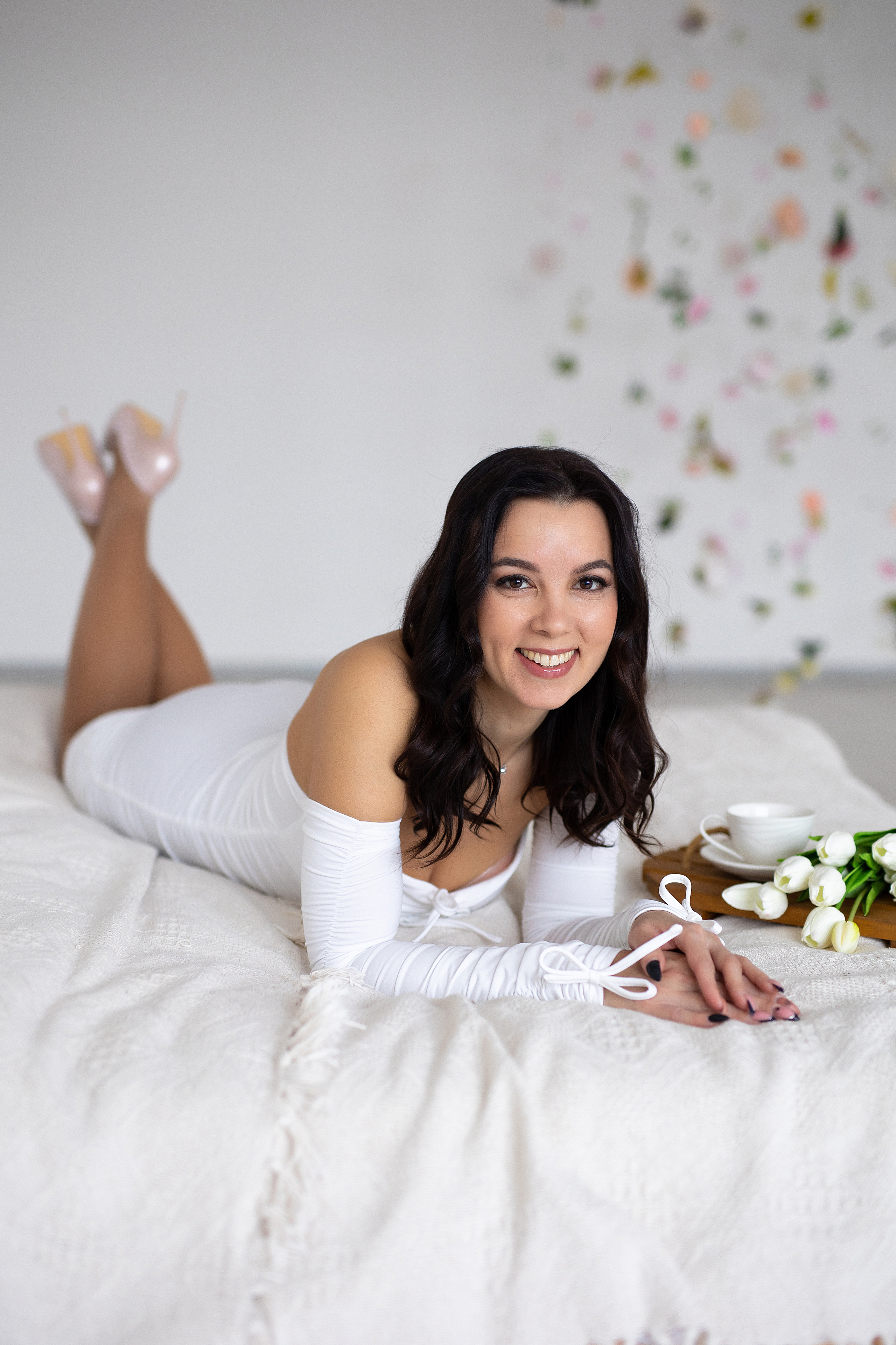 Фотосессия в парящих цветах. Семейный и свадебный фотограф в Санкт-Петербурге Татьяна Швыкова