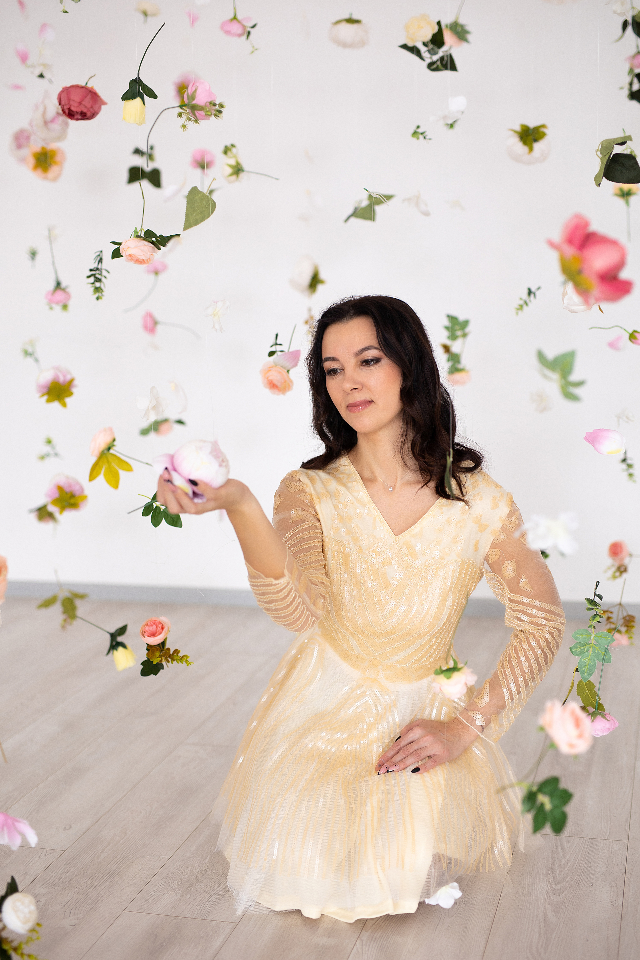 Фотосессия в парящих цветах. Семейный и свадебный фотограф в Санкт-Петербурге Татьяна Швыкова