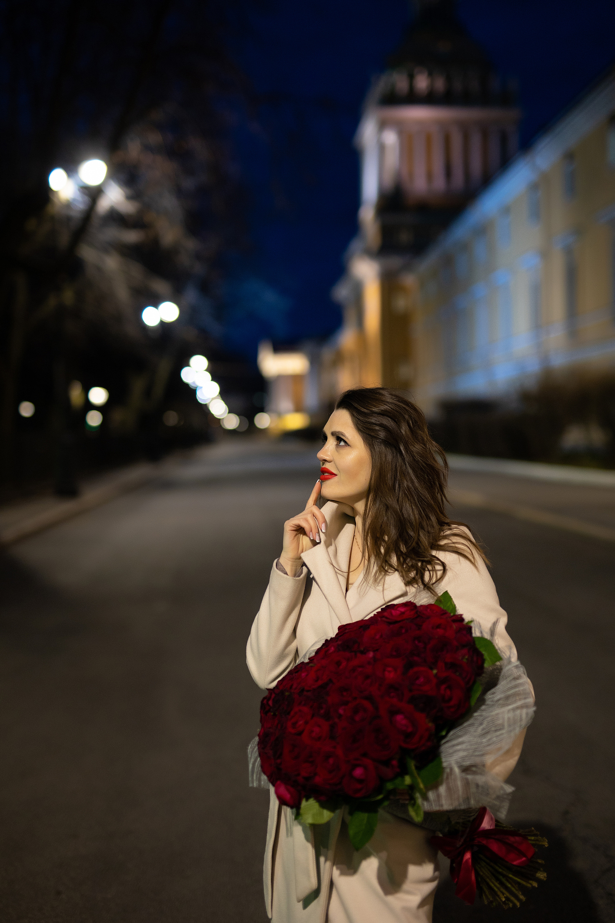 ночная фотосессия в Санкт-Петербурге