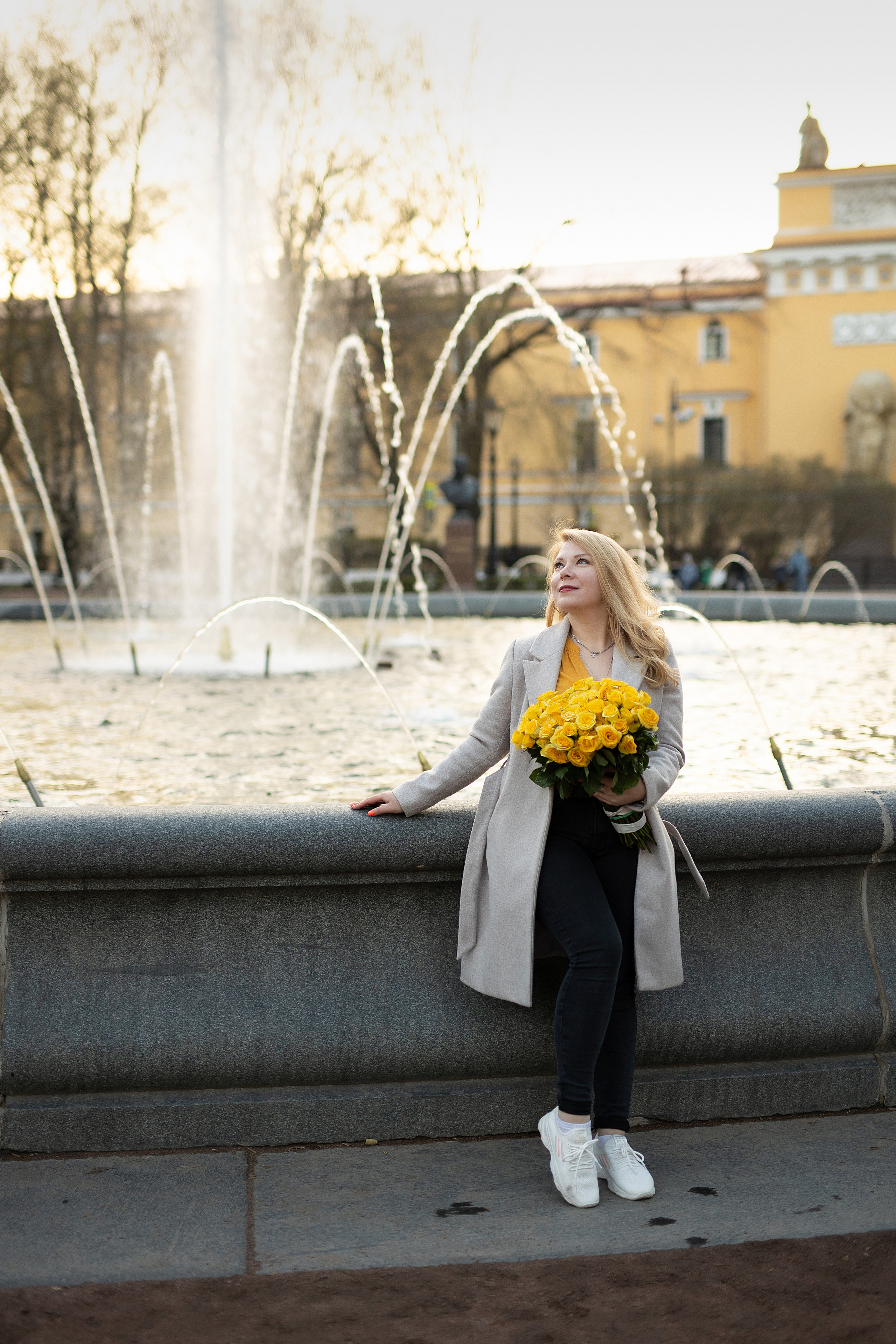 фонтан у Адмиралтейства фотосессия