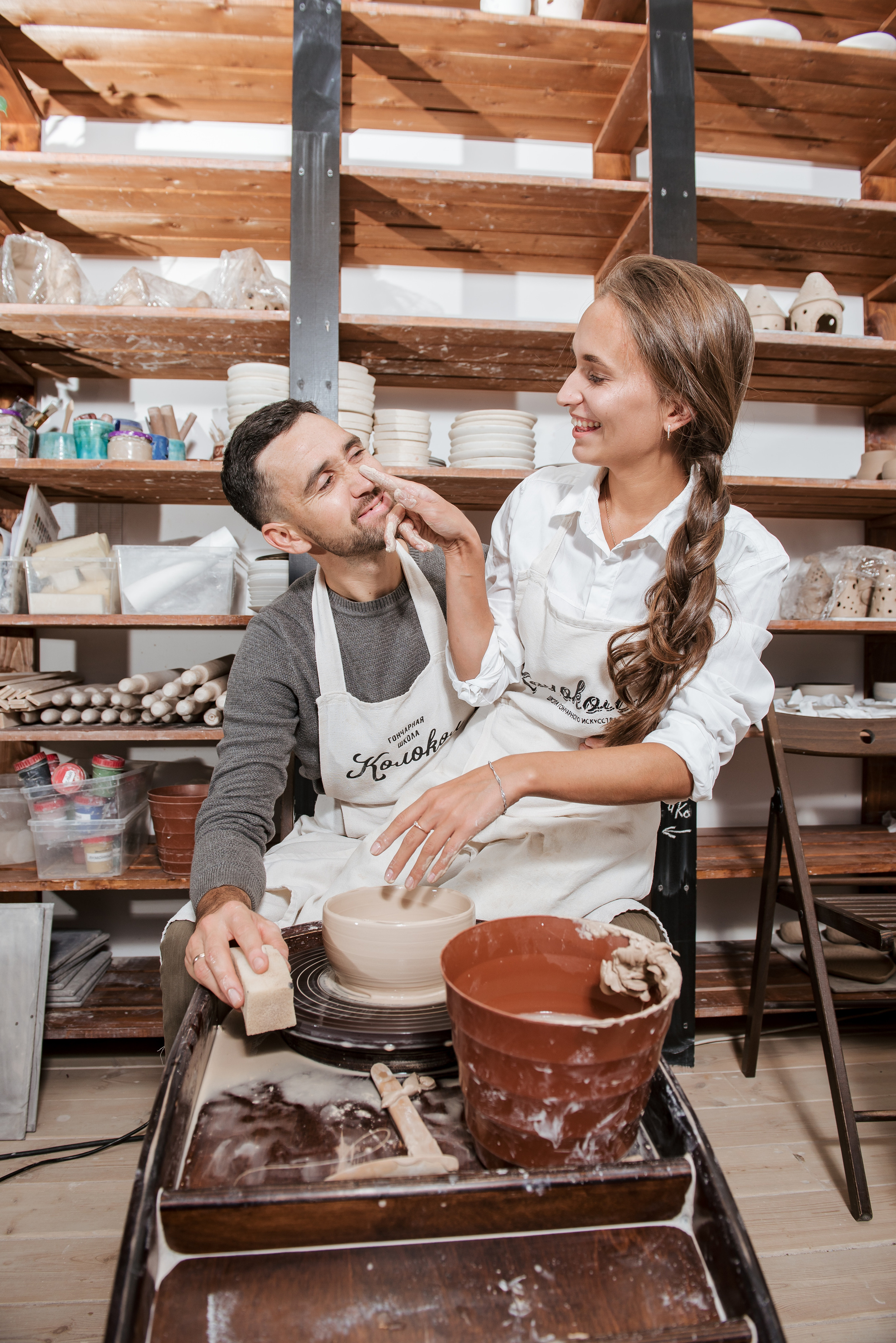 Фотосессия в гончарной мастерской. Фотограф Екатерина Шереметова Ижевск Сарапул Воткинск