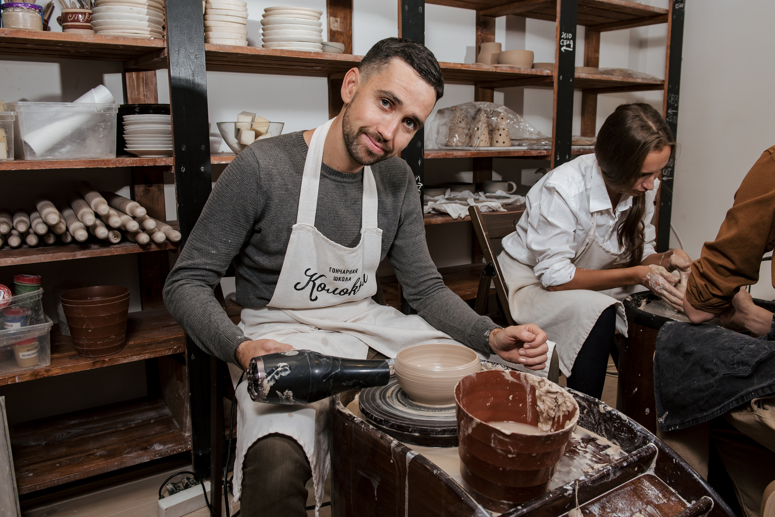 Фотосессия в гончарной мастерской. Фотограф Екатерина Шереметова Ижевск Сарапул Воткинск
