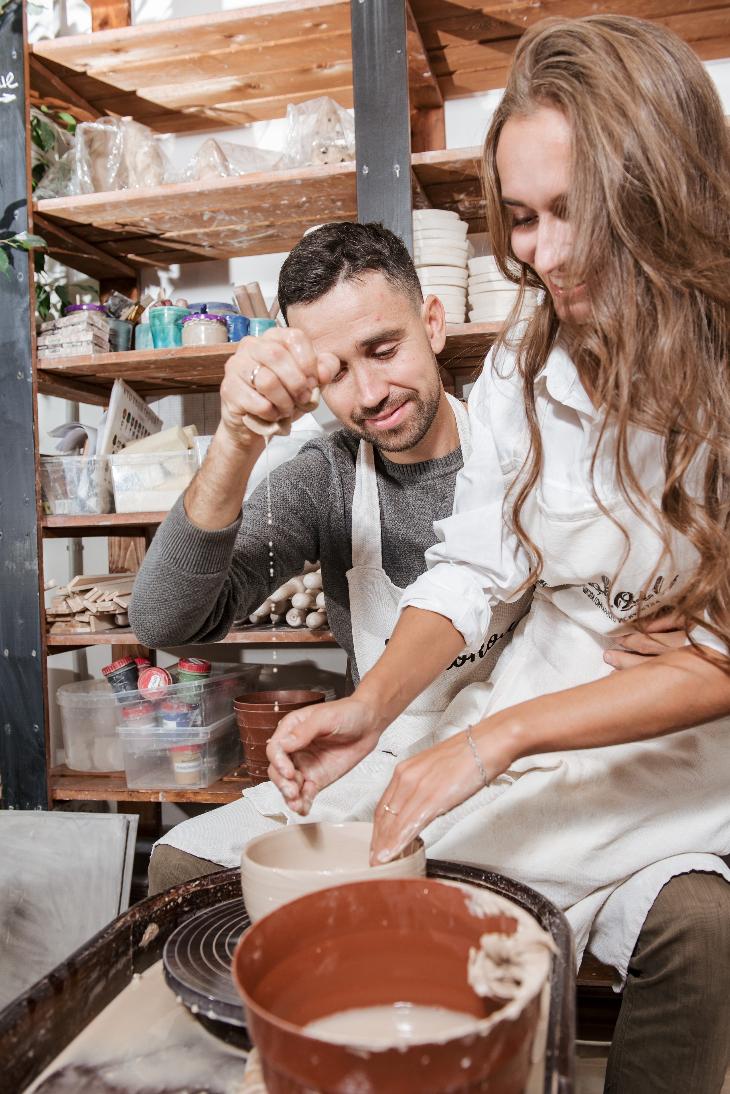 Фотосессия в гончарной мастерской. Фотограф Екатерина Шереметова Ижевск Сарапул Воткинск