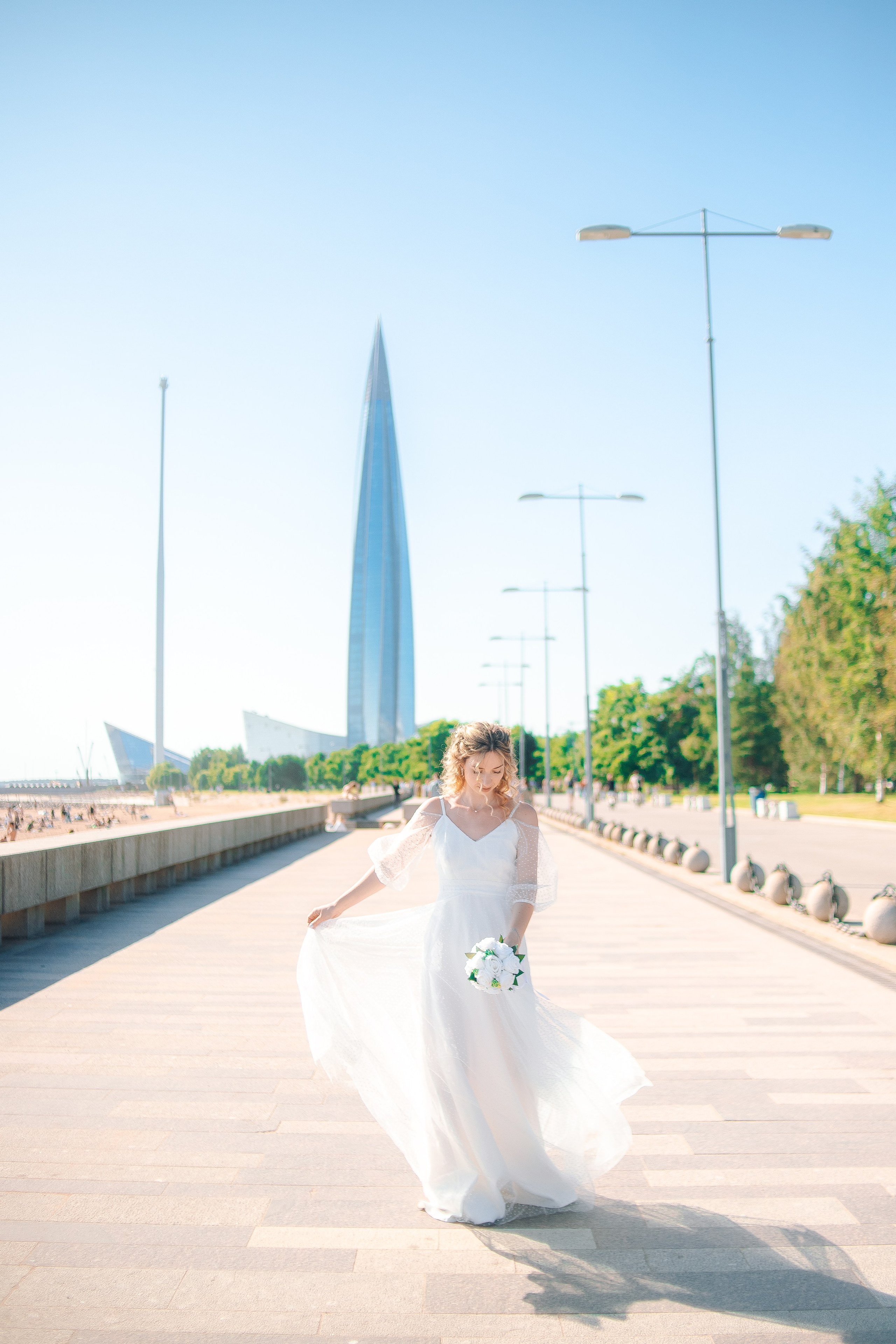 Свадебная фотосессия в Загсе Приморского района. Фотограф в Санкт-Петербурге, Анна Скворцова