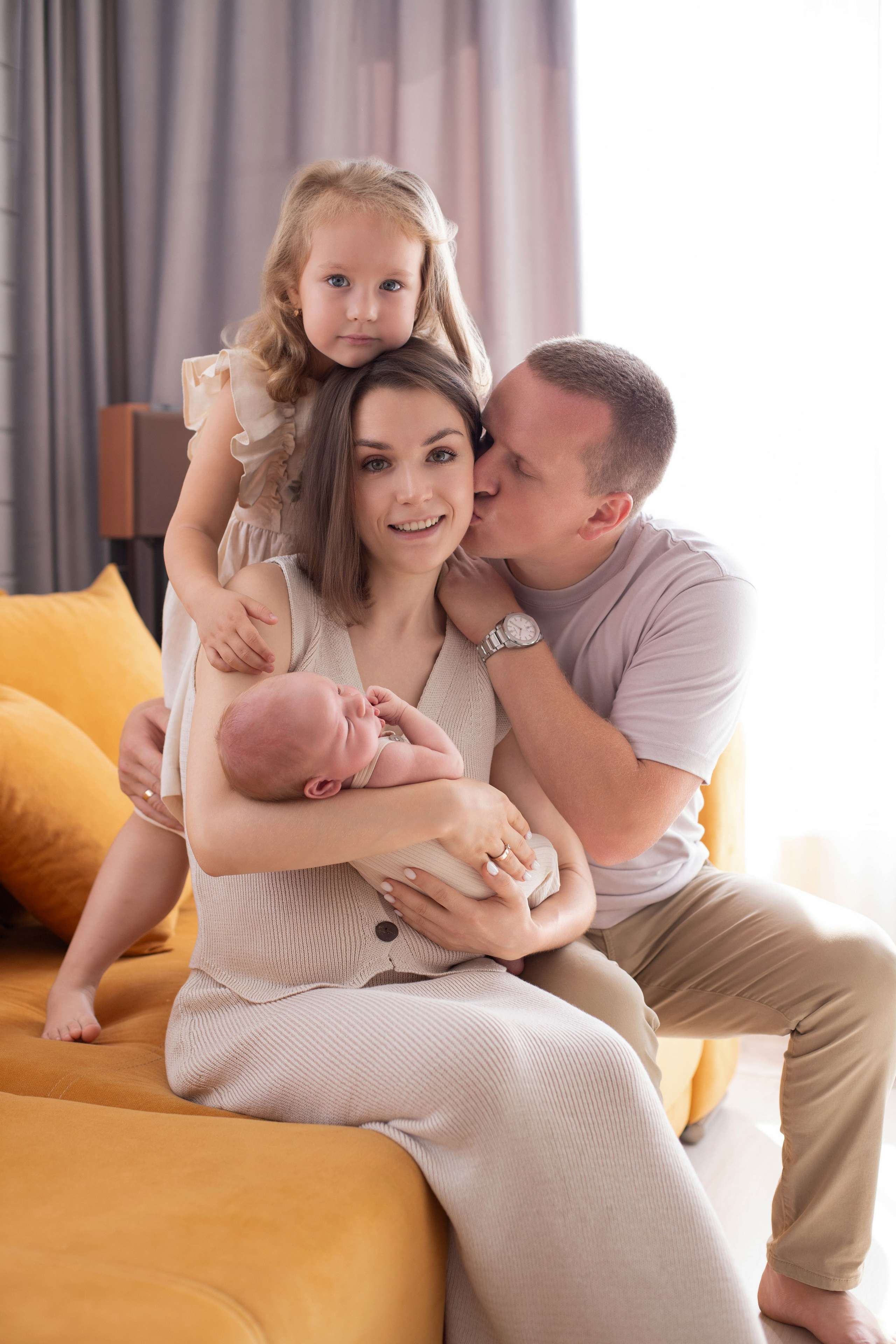 Семейные Life style. Фотограф новорожденных в Москве Кристина Ткач