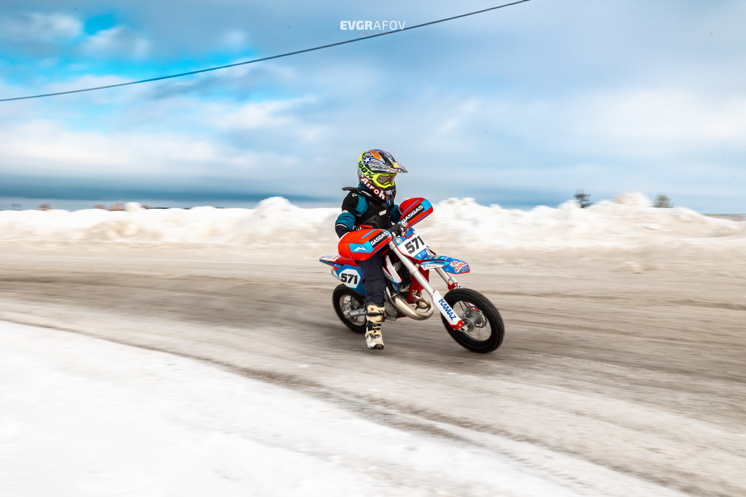 Открытый кубок Республики Татарстан по мотокроссу 3 этап. 4 февраля 2024 г. Фотограф Евграфов Александр