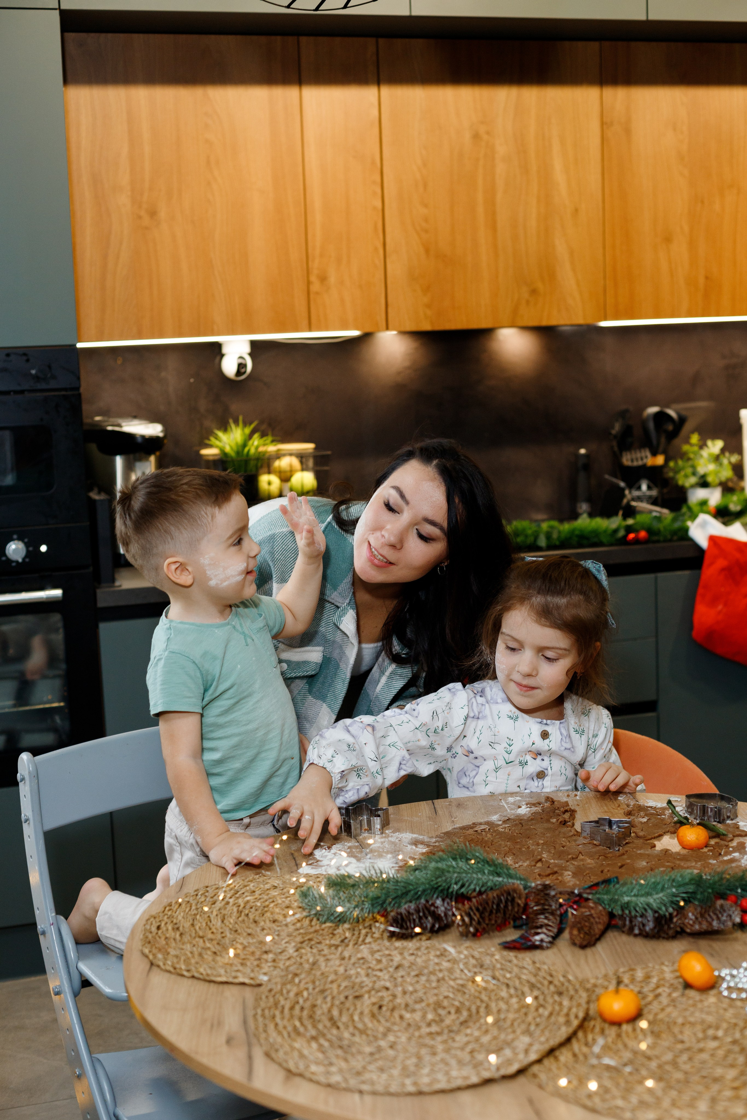 Предновогодняя домашняя фотосессия. Фотограф Александра Сыщенко