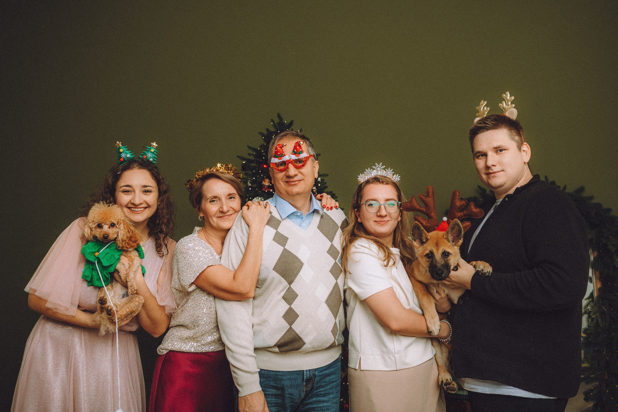 Джули, Шелли и их семья