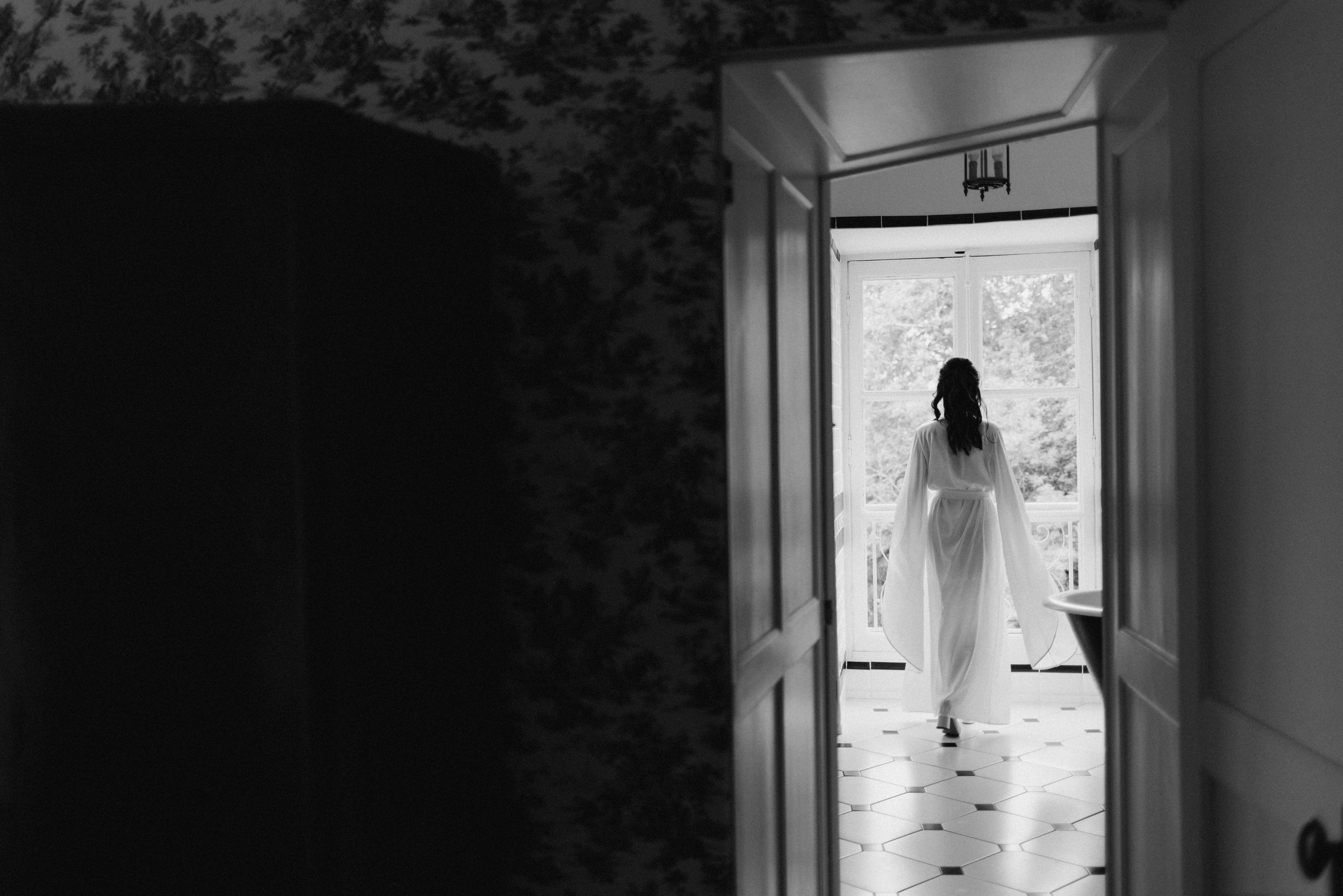 Pendant la pluie. Photographe à Paris