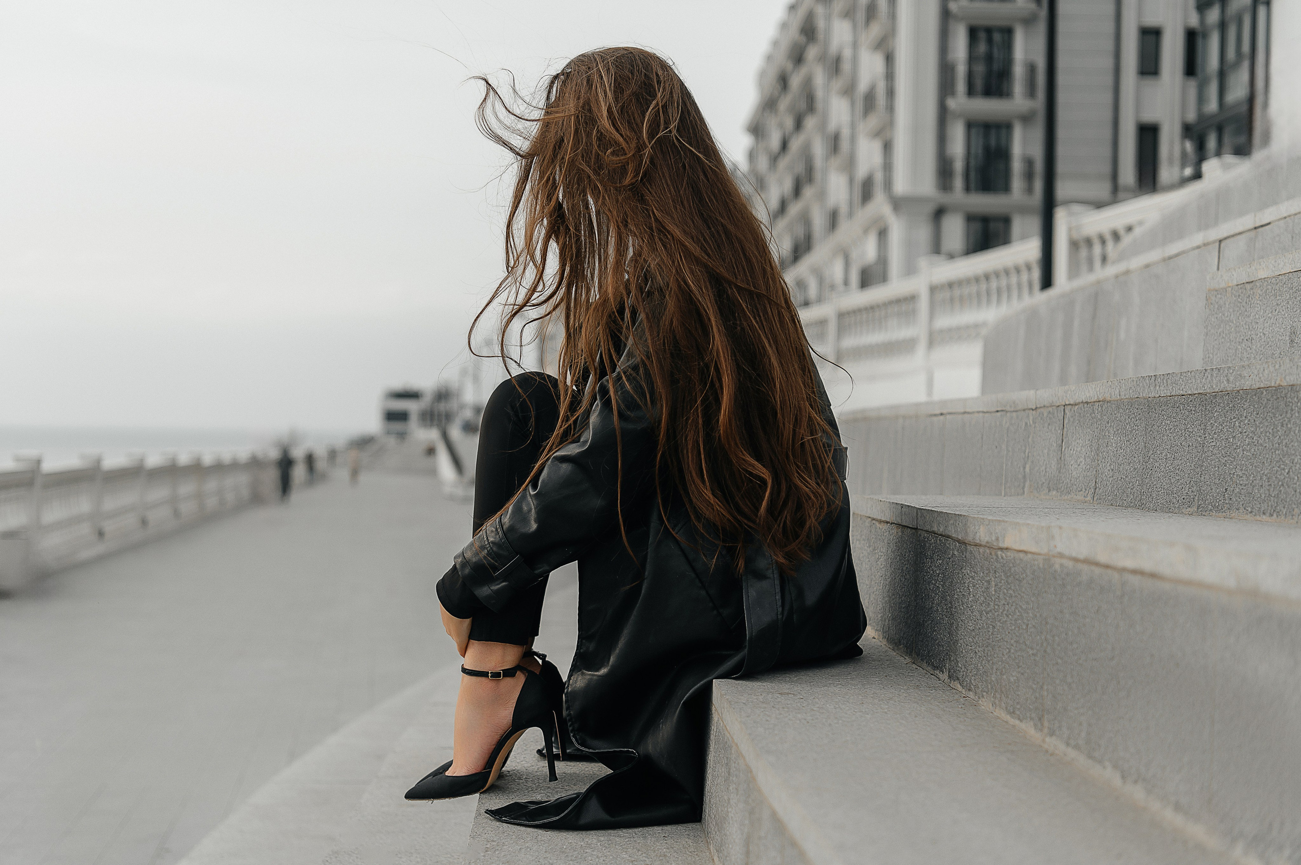 Уличная на Новой Набережной. Репортажный и портретный фотограф Анапа Екатерина Волкова