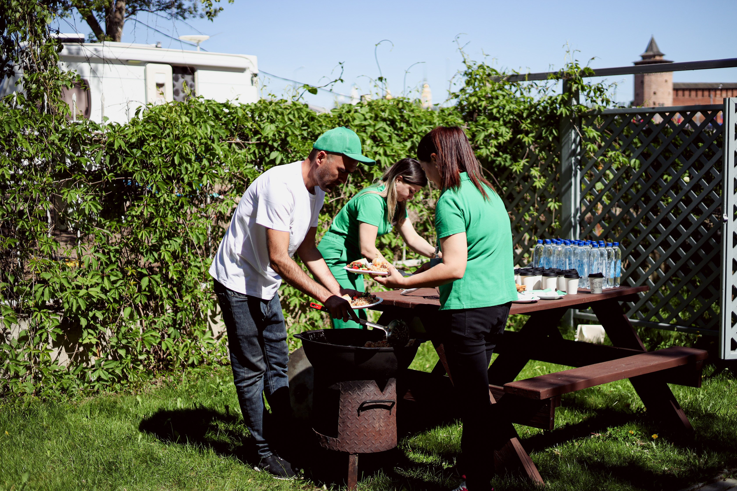 Кемпинг у Кремля. Фотограф Мария Лаенко