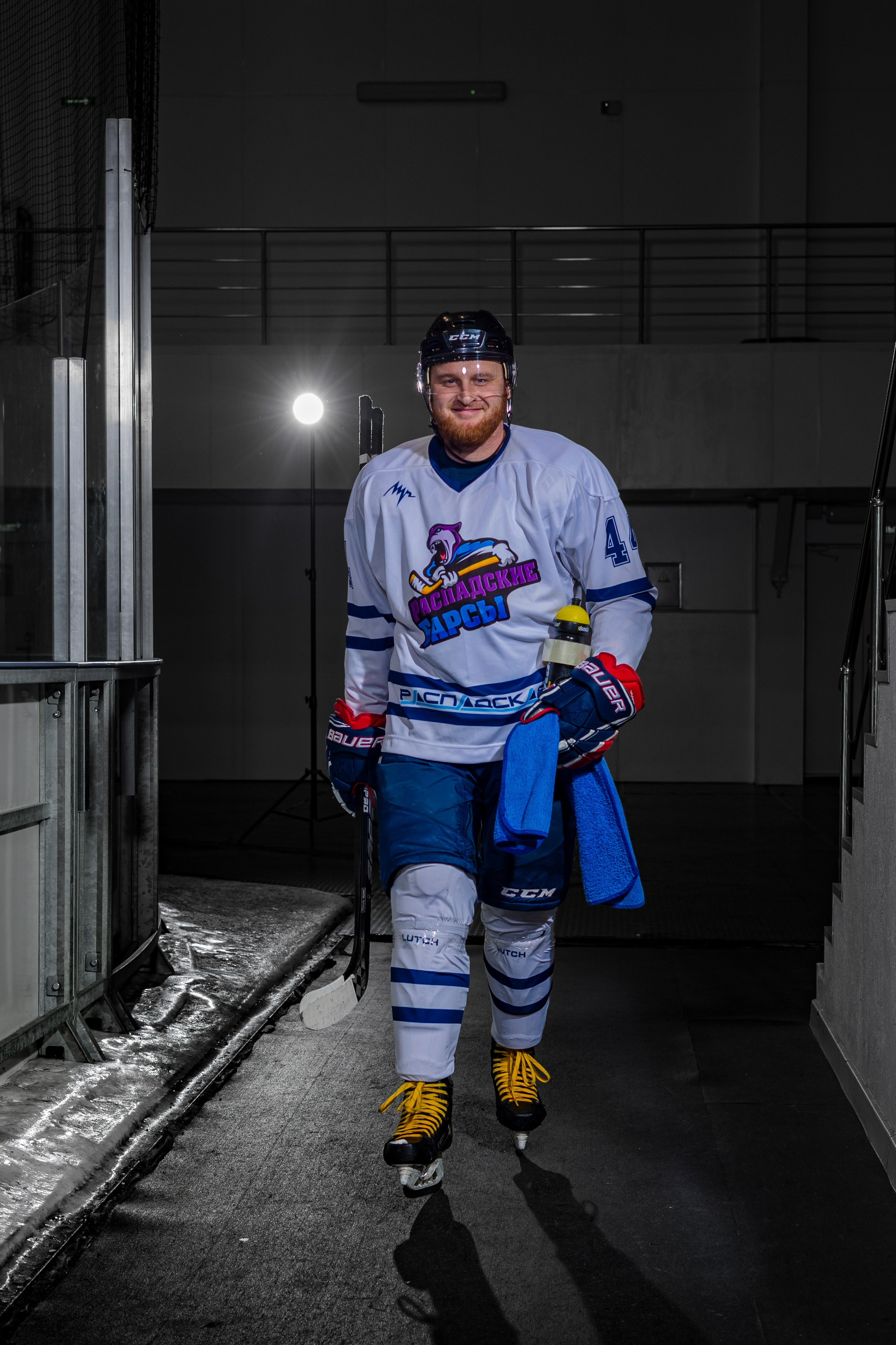 ХК Распадские Барсы. Фотограф Князев Сергей